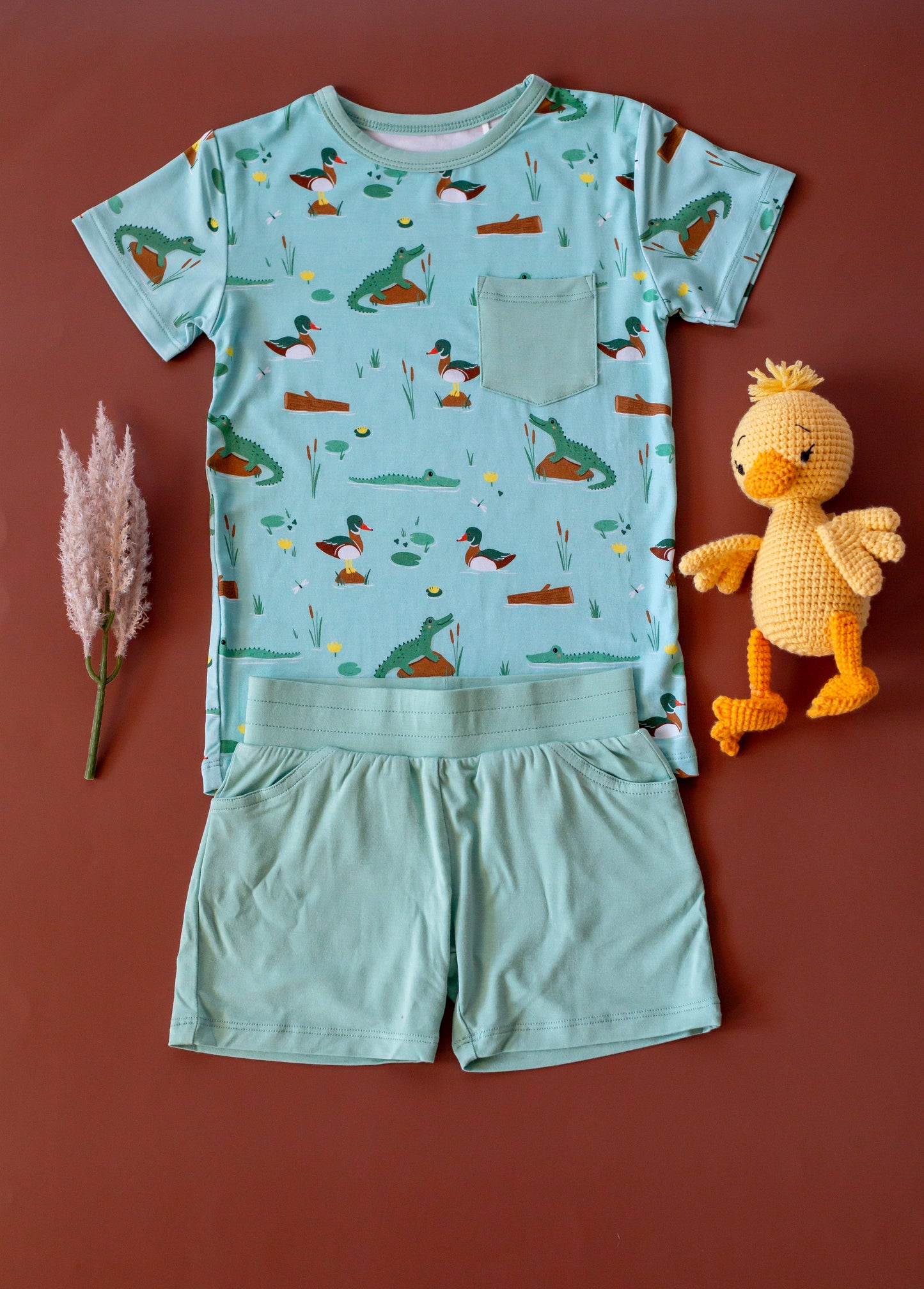 Bayou Buddies Pocket Shirt & Shorts