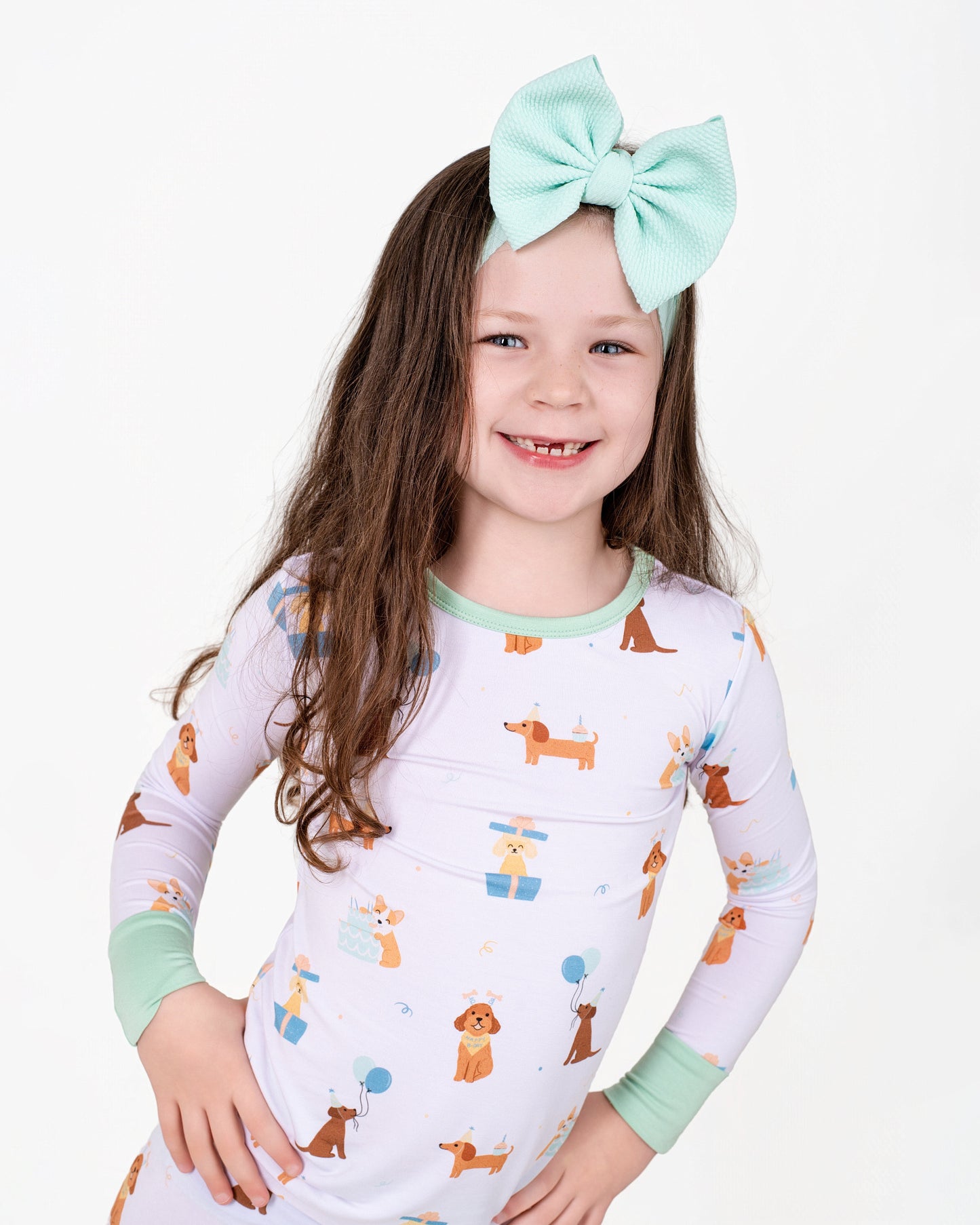 Pawty Pals Bamboo Two-Piece Long Set