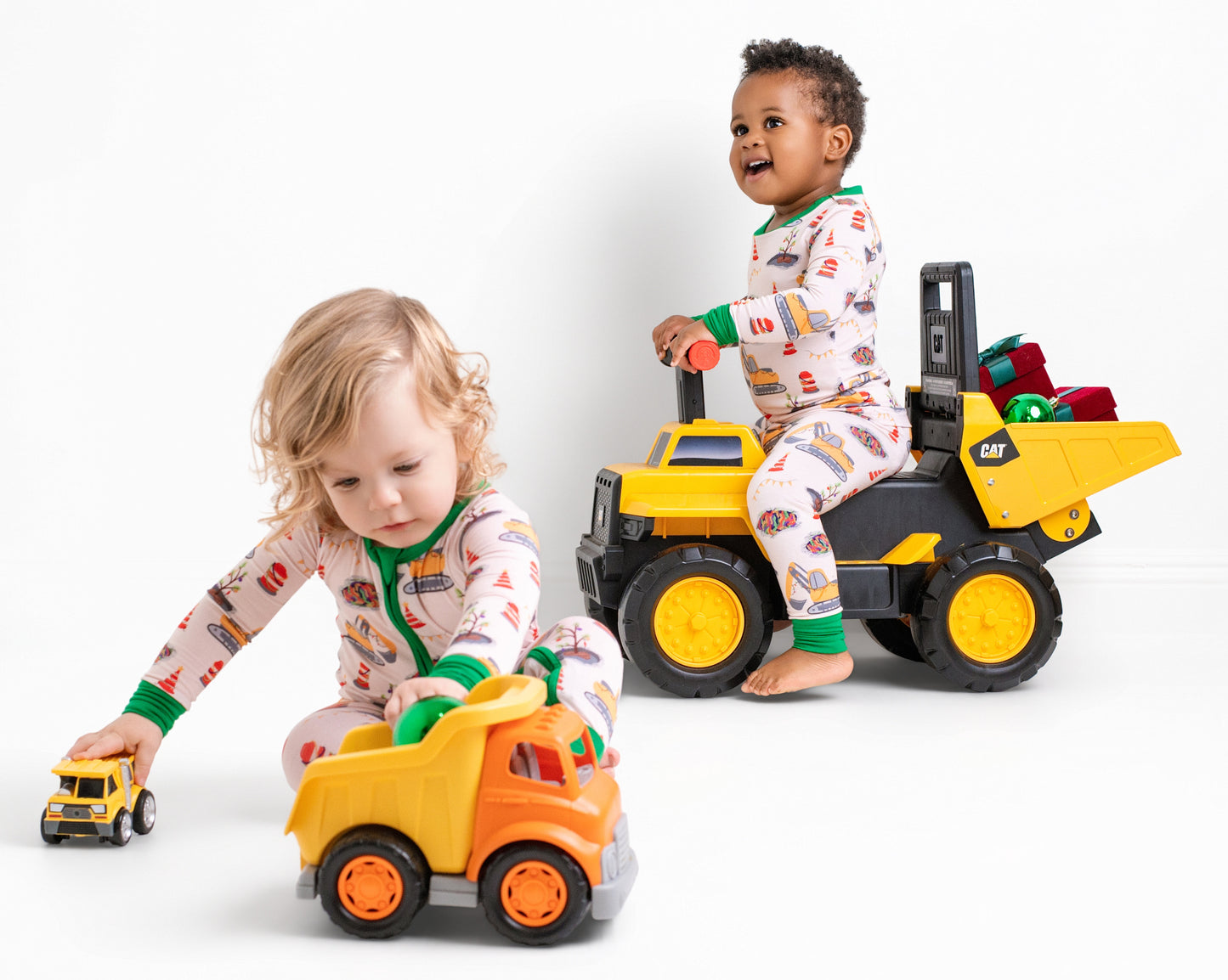 Pothole Christmas Bamboo Two-Piece Long Set
