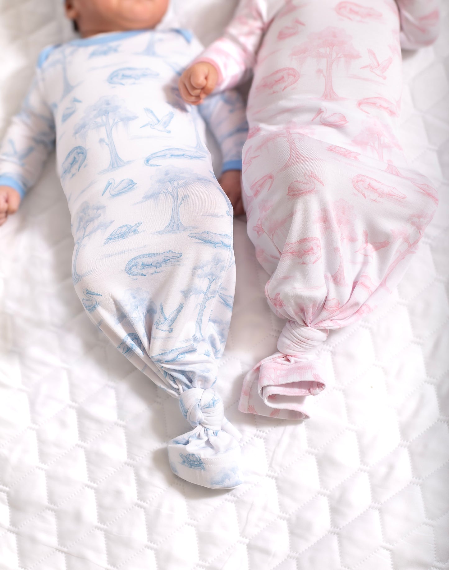 Pink Bayou Toile Sleepy Gown
