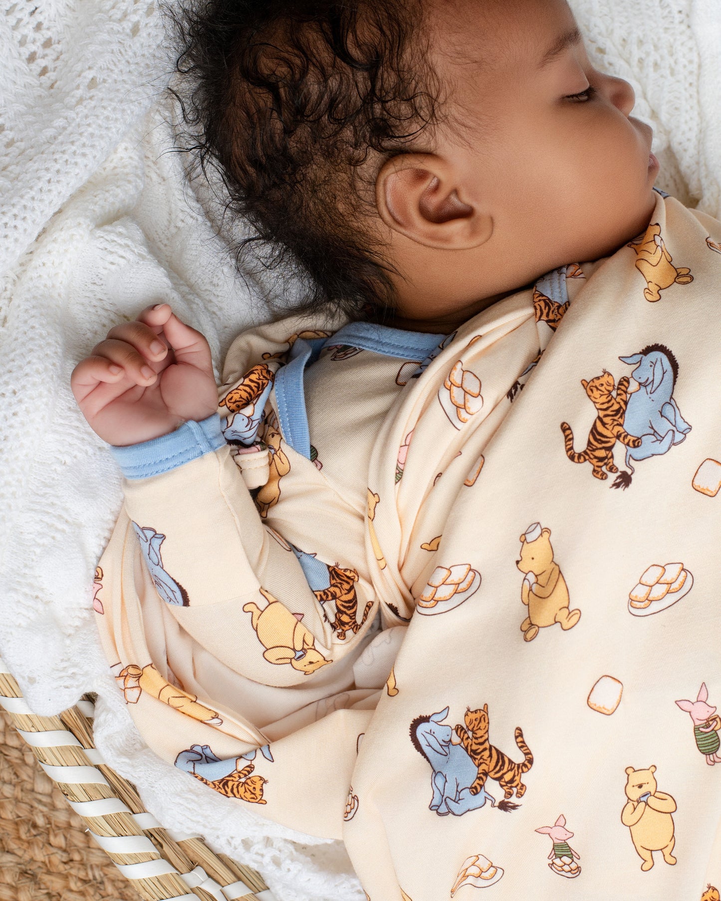 Pooh's Beignet Adventure Sleepy Gown (Premie)