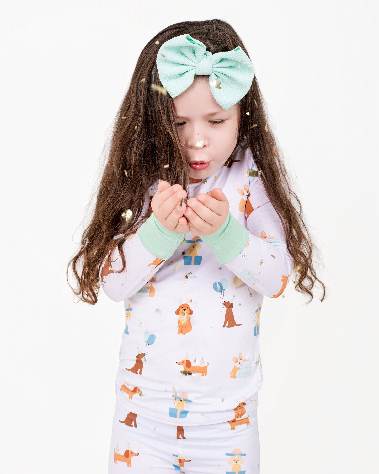 Pawty Pals Bamboo Two-Piece Long Set