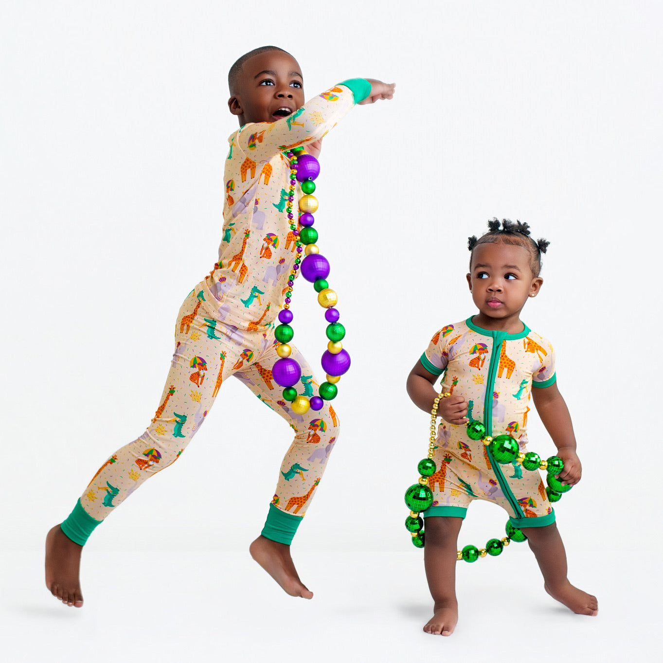 Zoo Mardi Gras Shortie