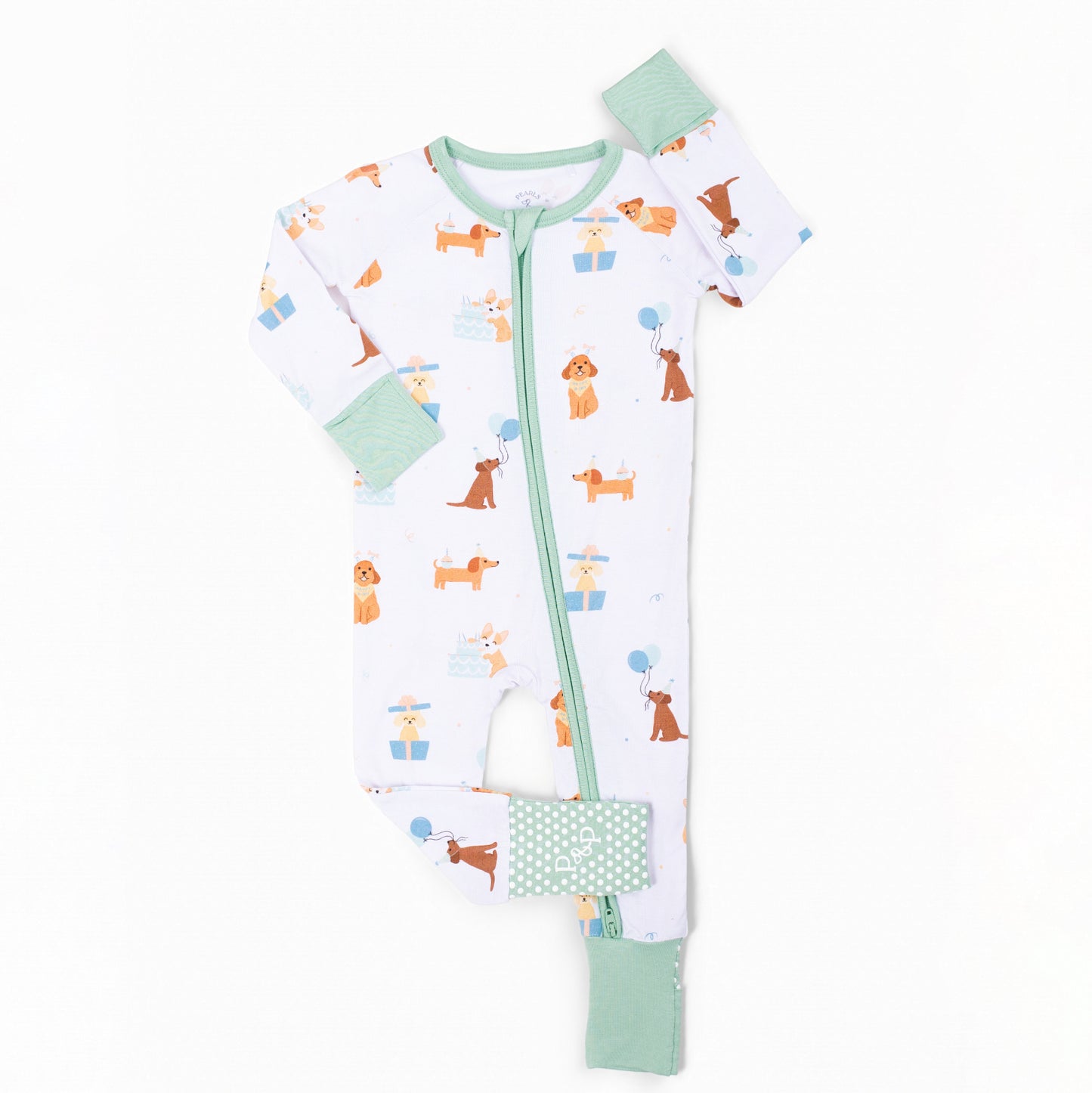 Pawty Pals Bamboo Zip-Up