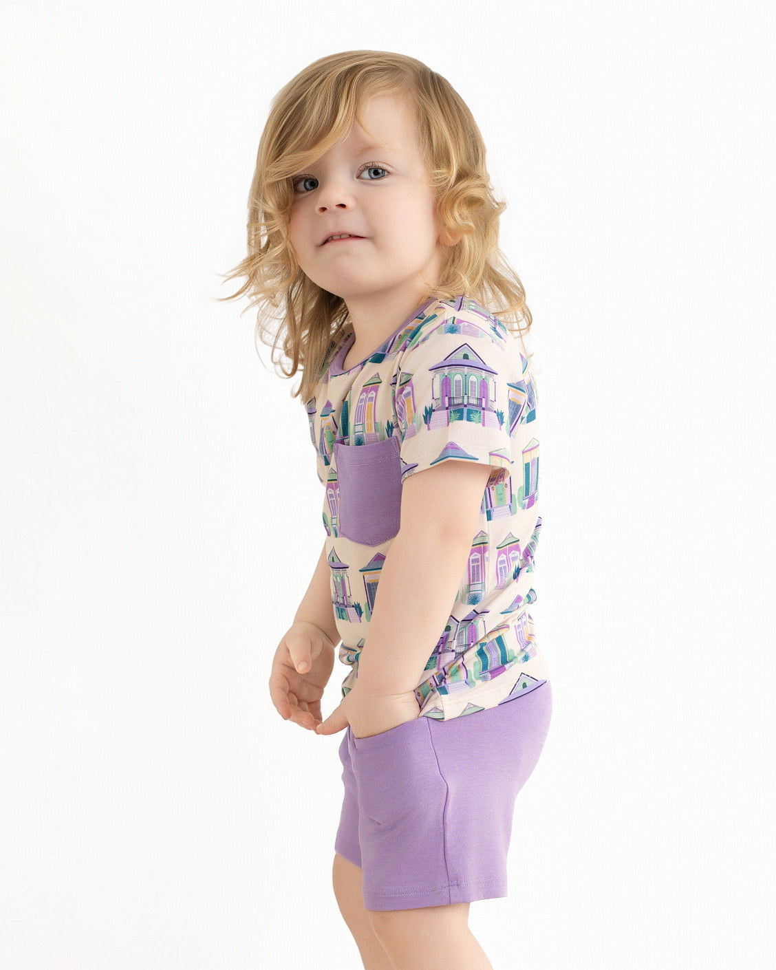 Home Sweet Nola Pocket Shirt & Shorts