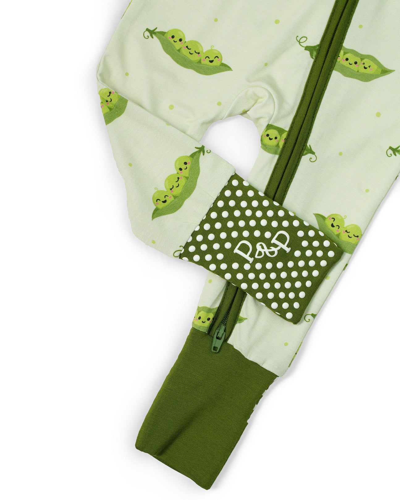 Sweet Pea Bamboo Zip-Up