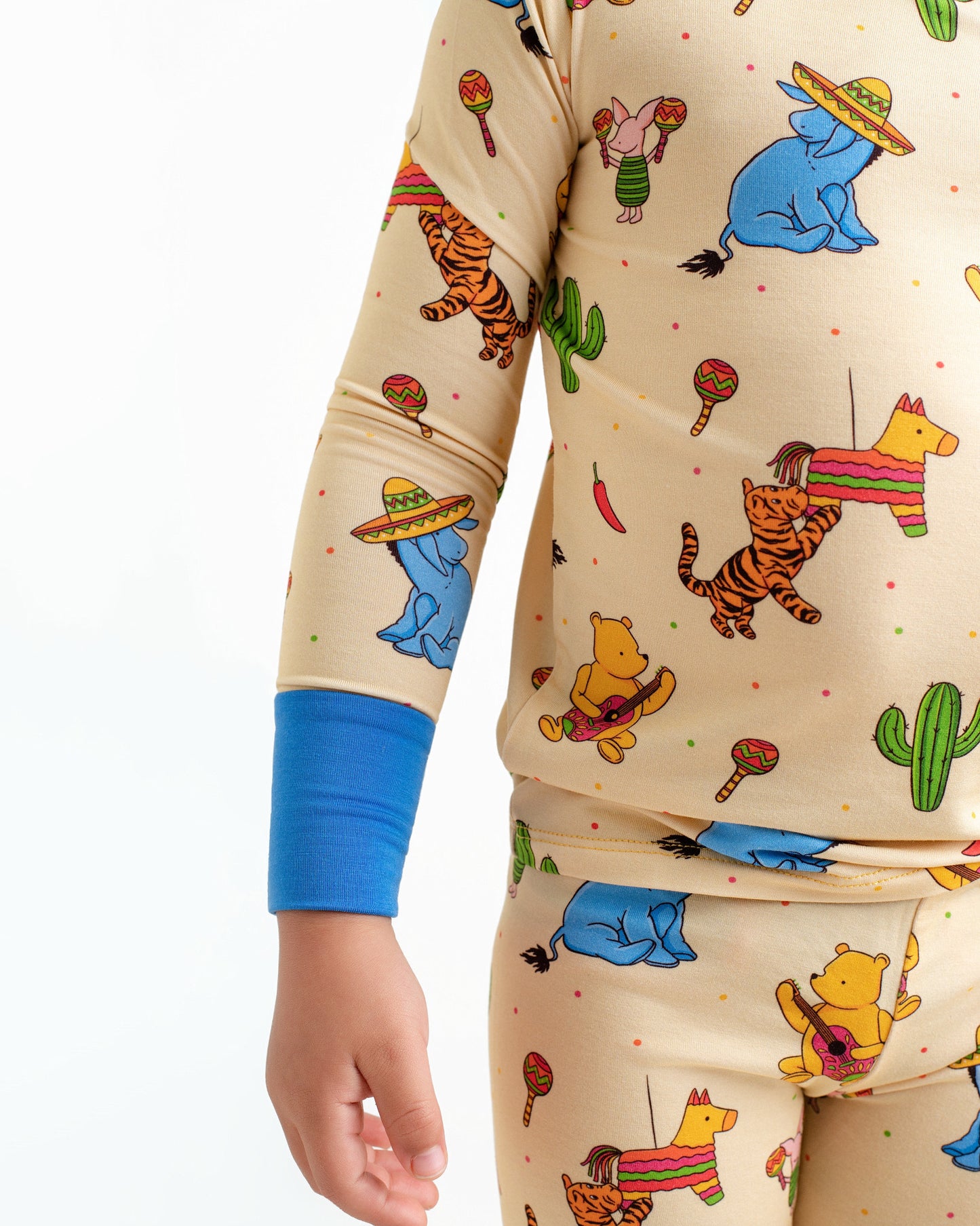 Pooh Bear Pinata Party Bamboo Two-Piece Long Set
