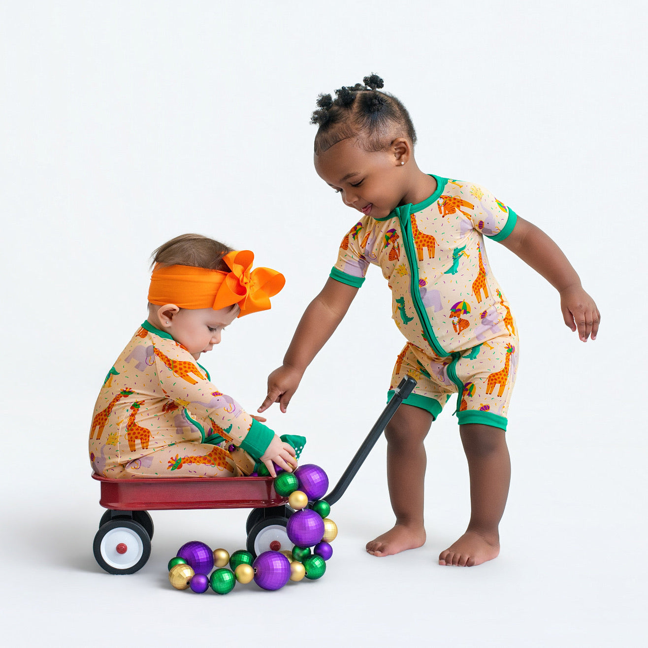 Zoo Mardi Gras Zip-Up