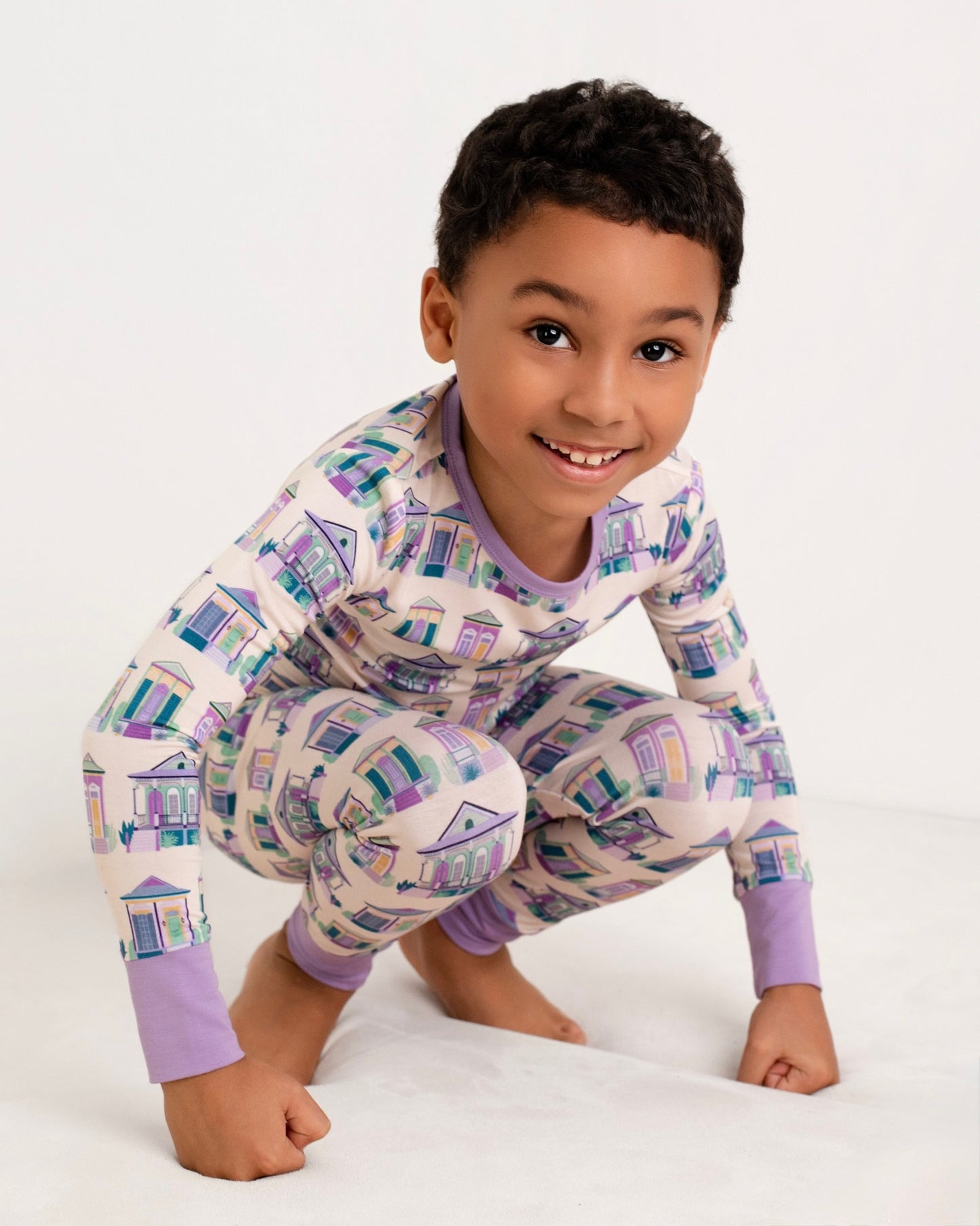 Home Sweet Nola Bamboo Two-Piece Long Set