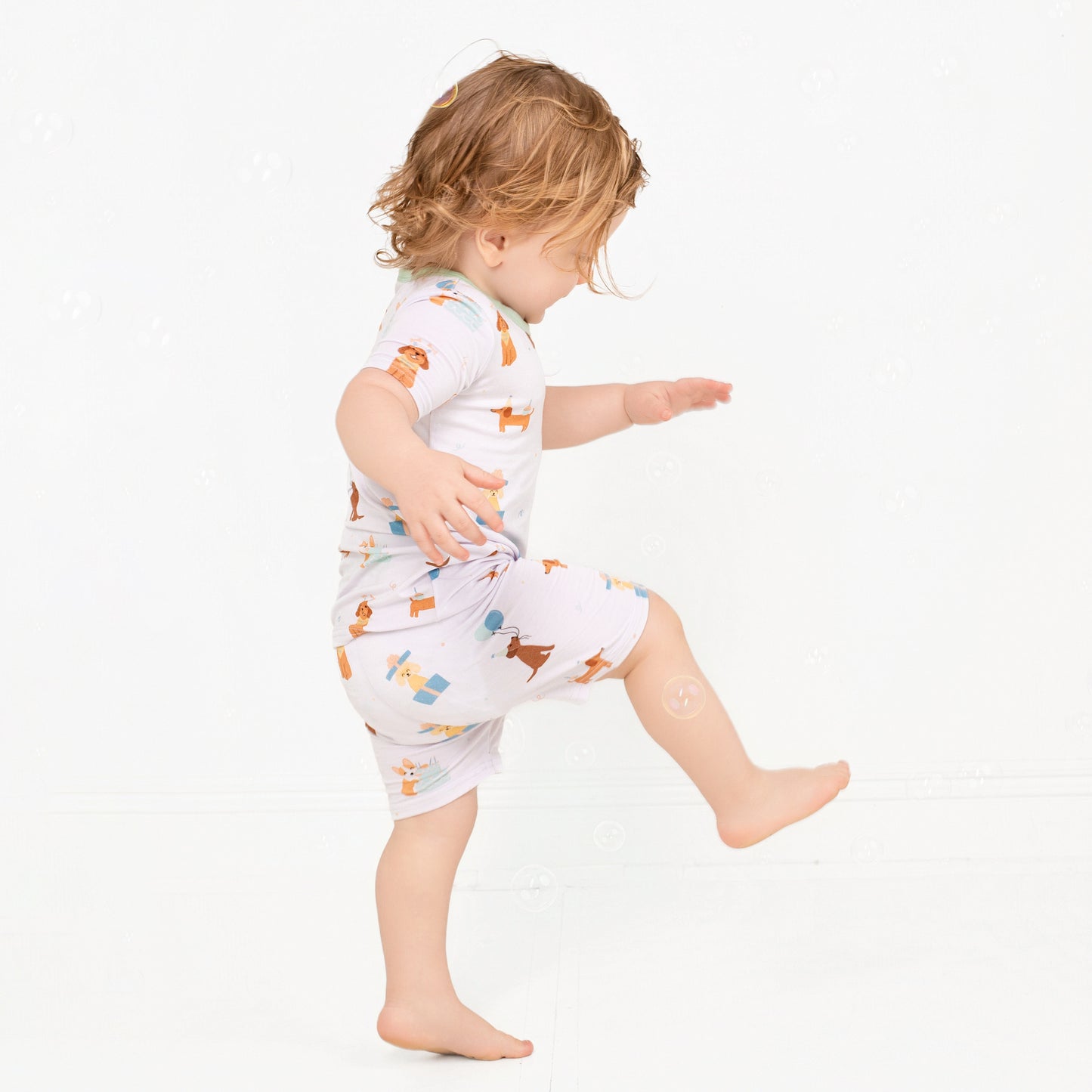 Pawty Pals Bamboo Two-Piece Short Set