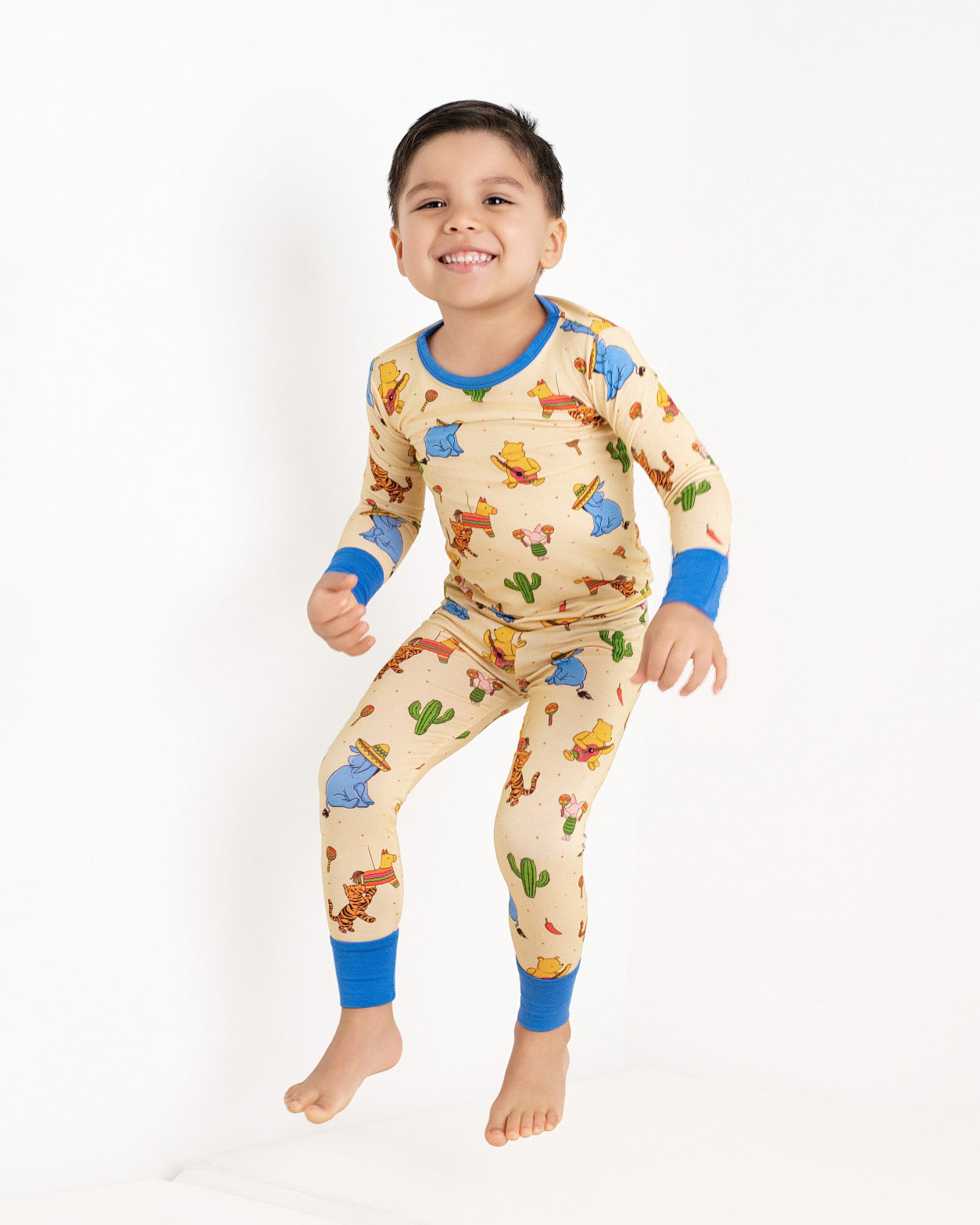 Pooh Bear Pinata Party Bamboo Two-Piece Long Set