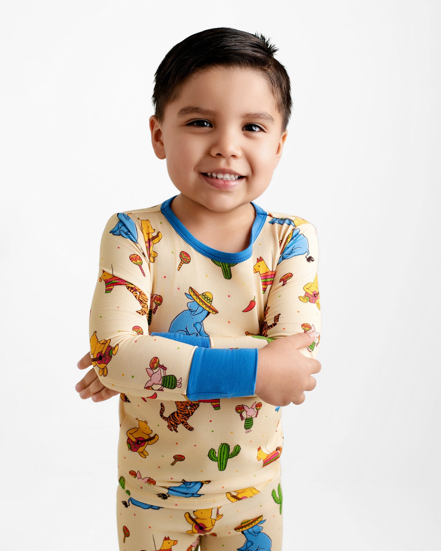 Pooh Bear Pinata Party Bamboo Two-Piece Long Set