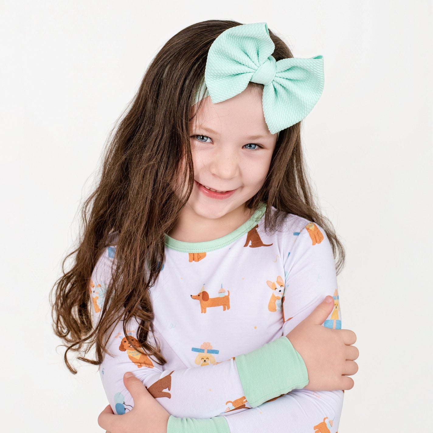 Pawty Pals Bamboo Two-Piece Long Set