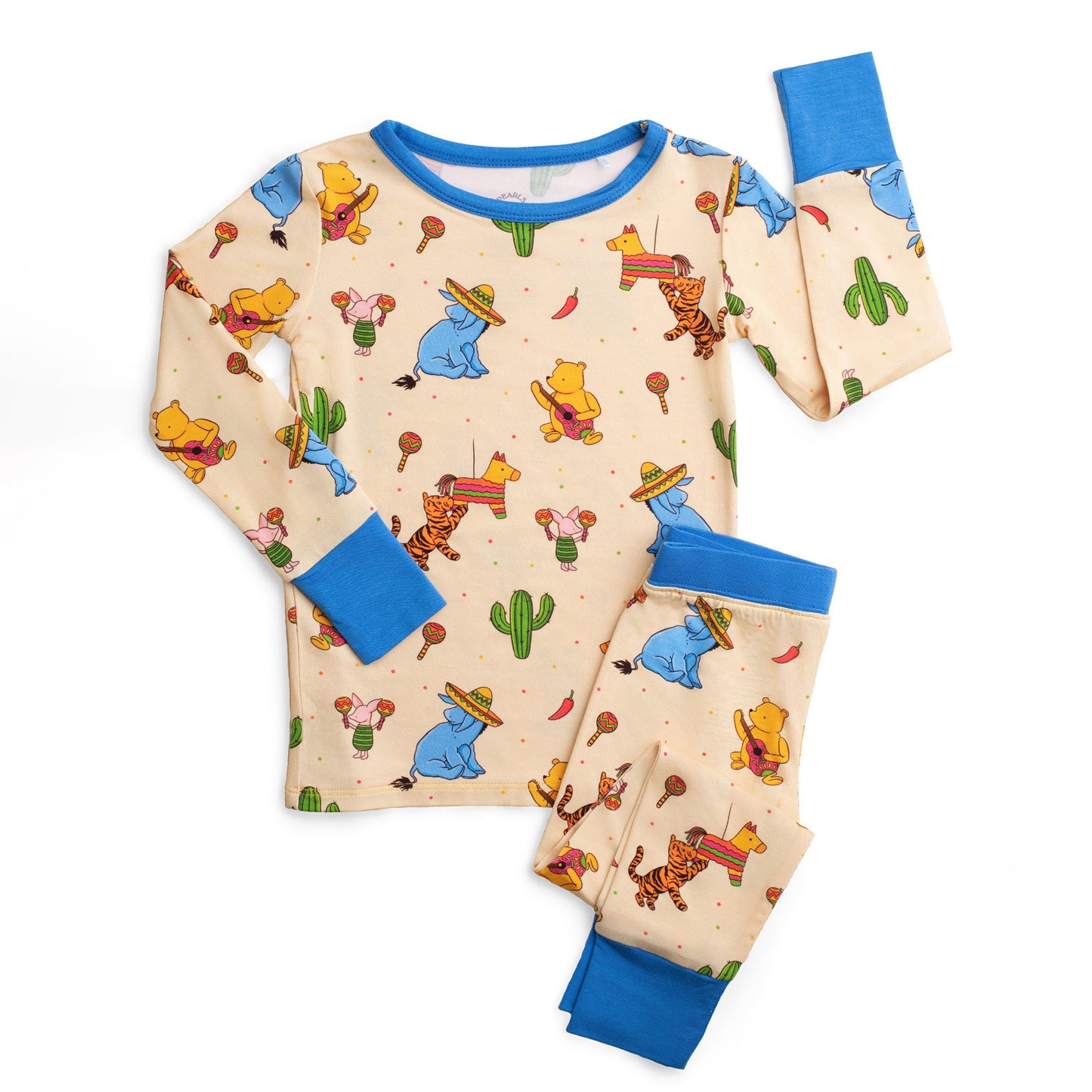 Pooh Bear Pinata Party Bamboo Two-Piece Long Set