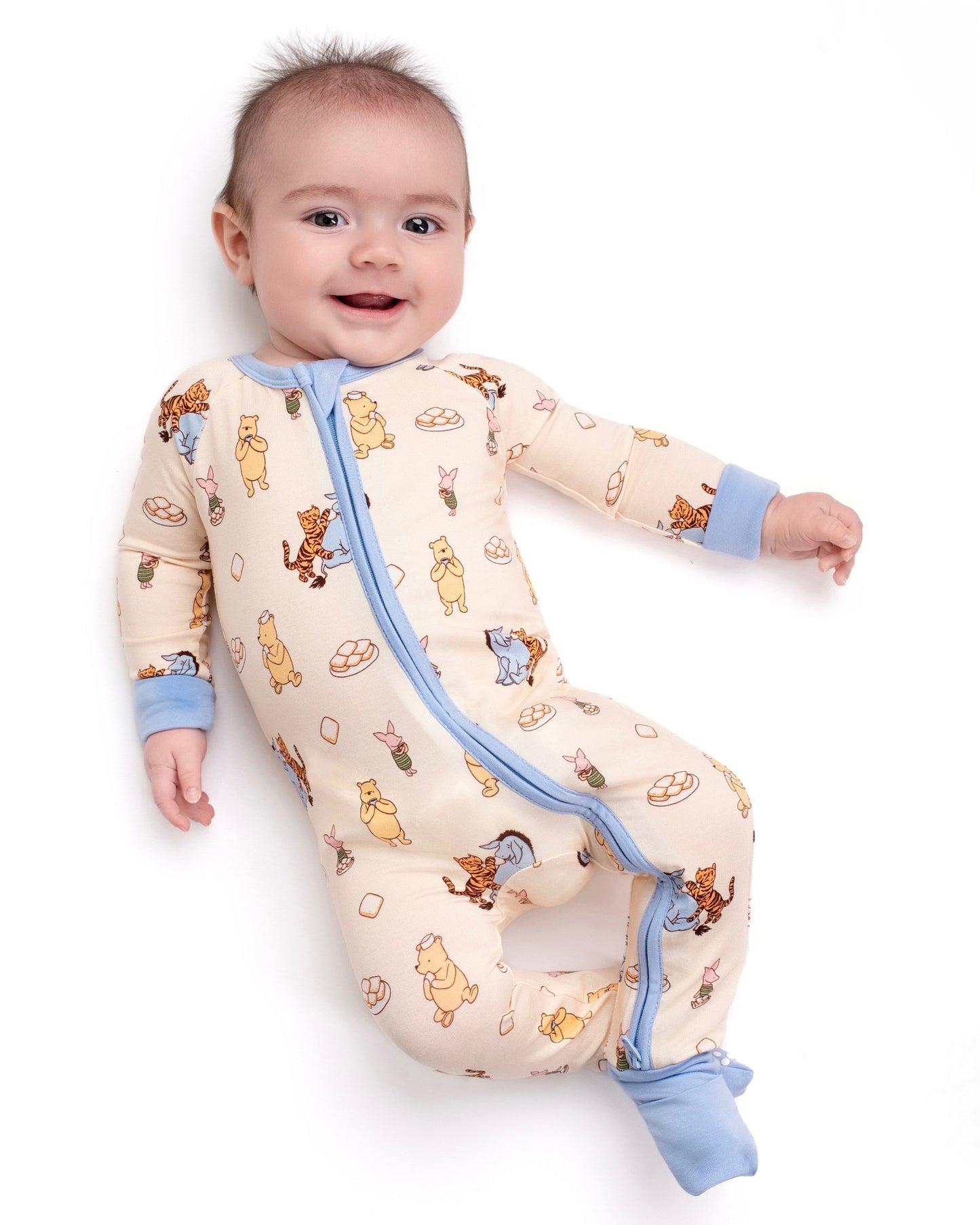 Pooh's Beignet Adventure Bamboo Zip-Up