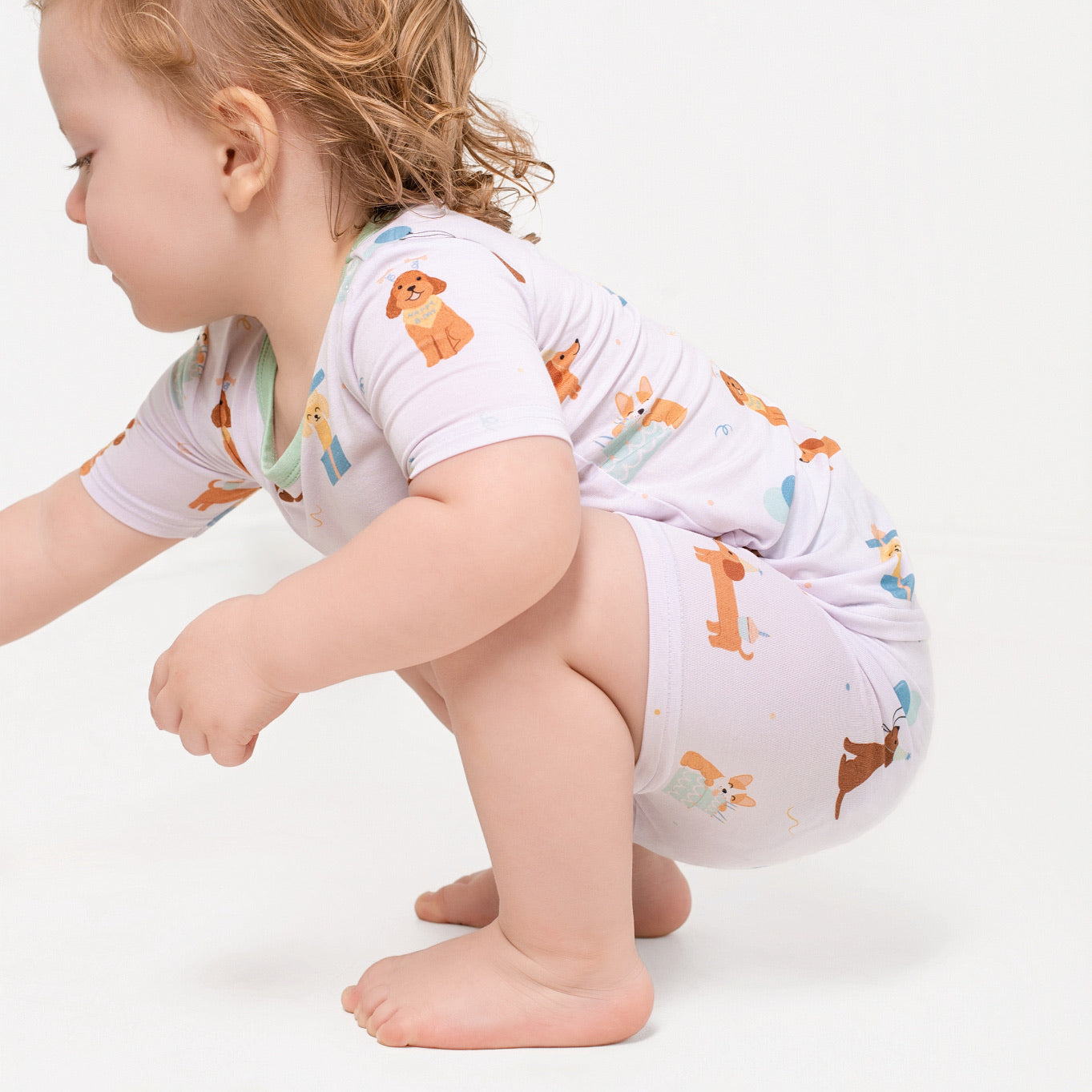 Pawty Pals Bamboo Two-Piece Short Set