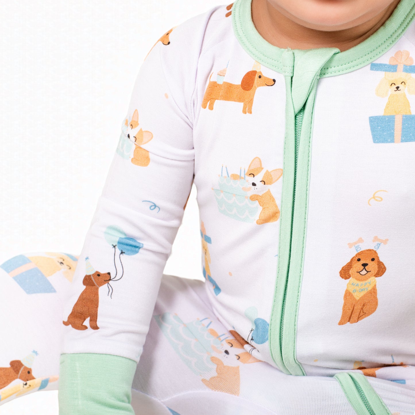 Pawty Pals Bamboo Zip-Up
