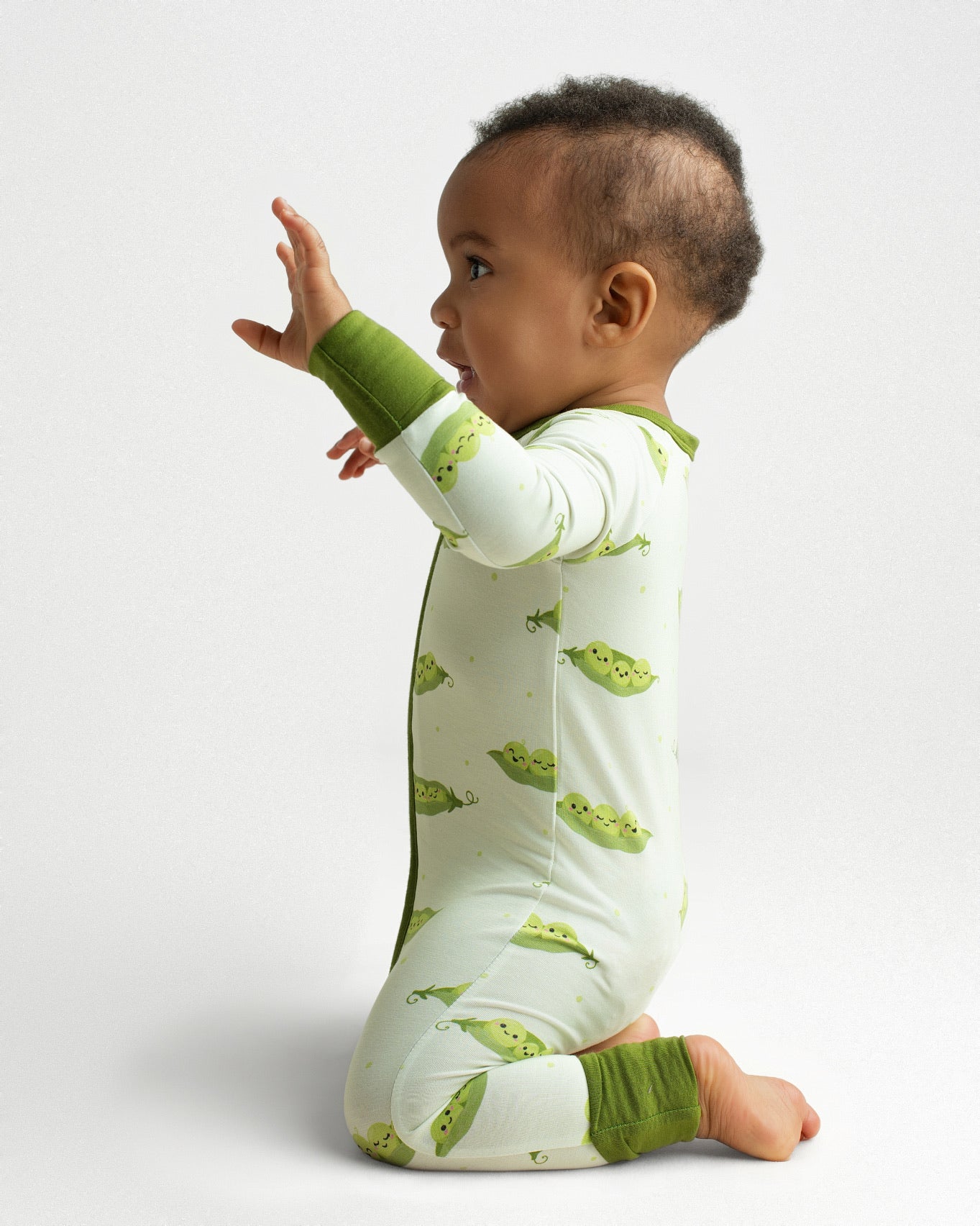 Sweet Pea Bamboo Zip-Up