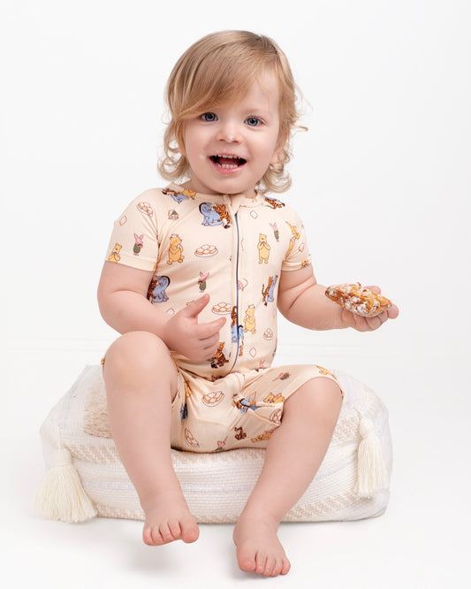 Pooh's Beignet Adventure Bamboo Shortie