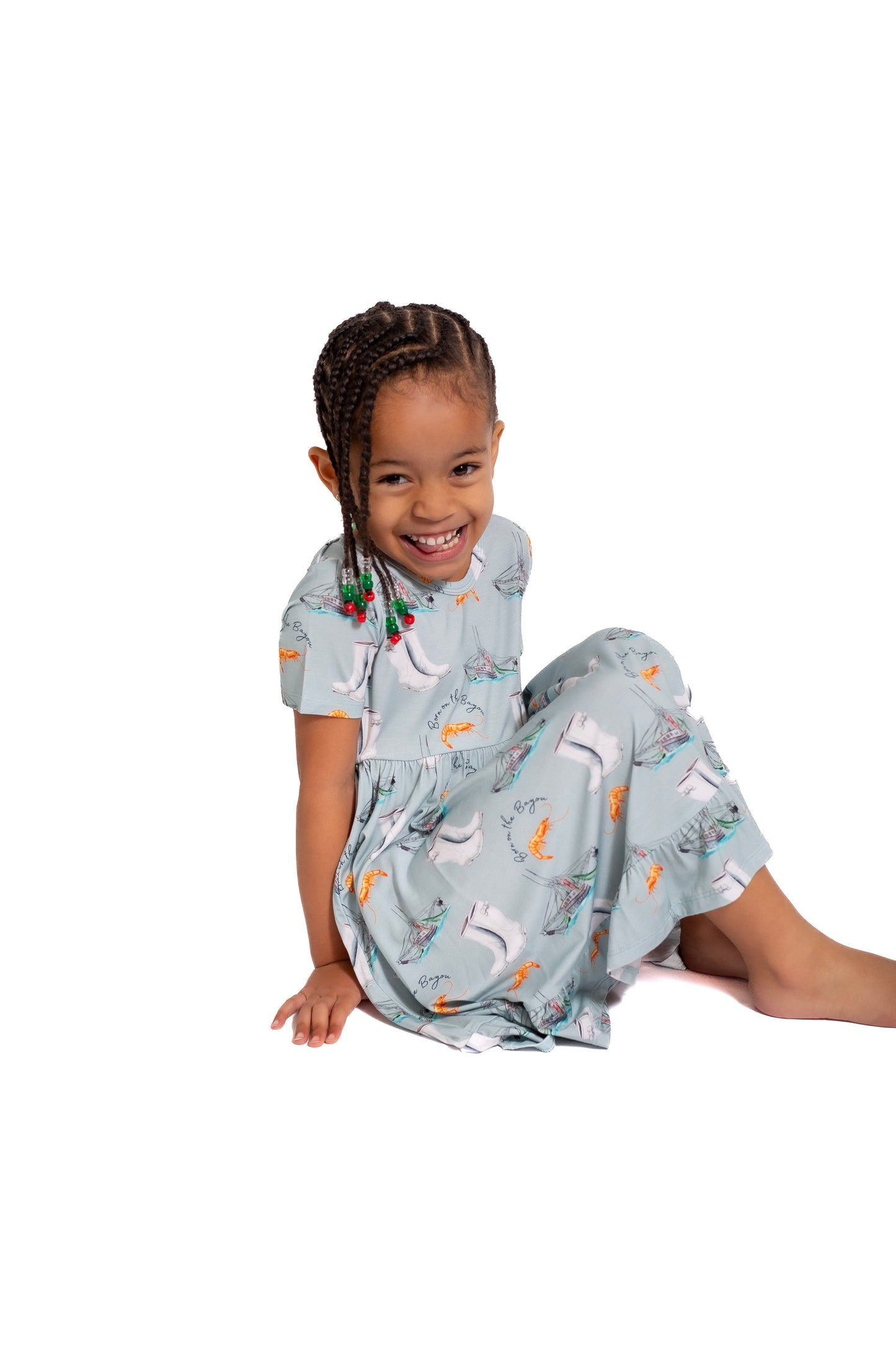 Born on the Bayou Twirl Dress