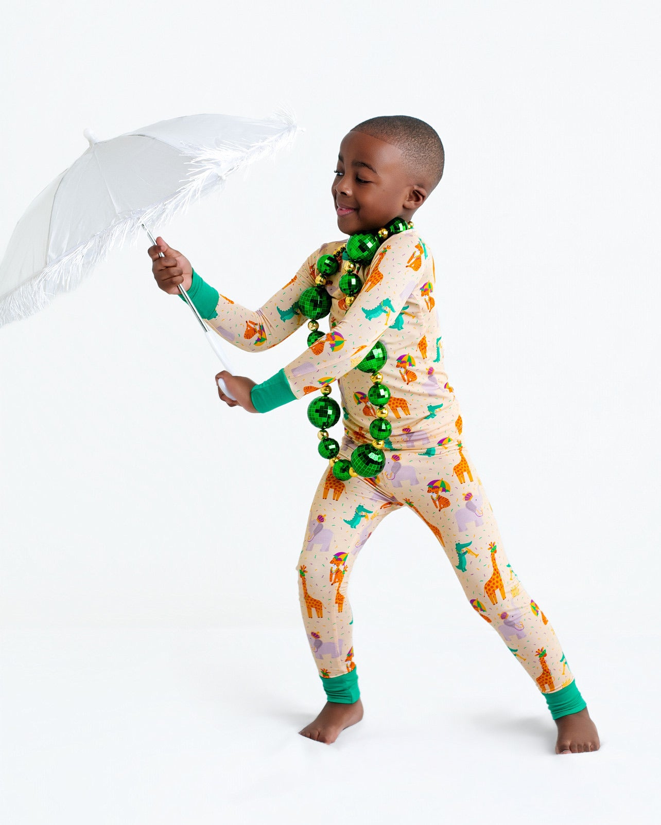 Zoo Mardi Gras Two-Piece Long Set