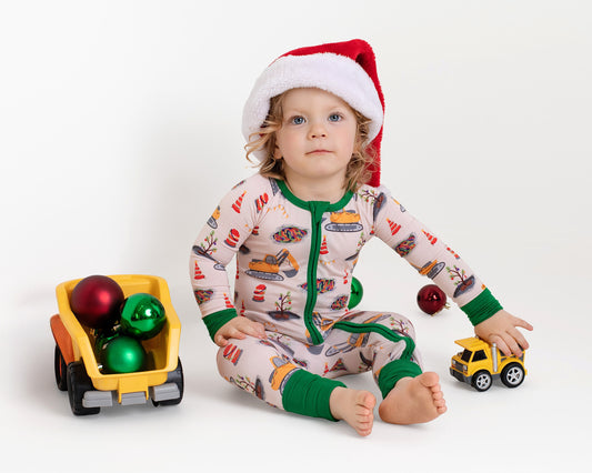 Pothole Christmas Bamboo Zip-Up