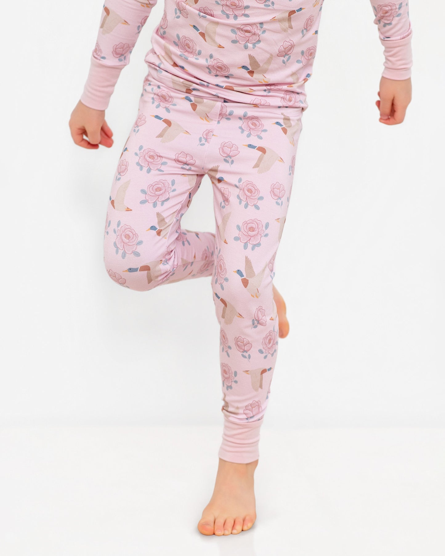 Mallards in Bloom Two-Piece Long Set