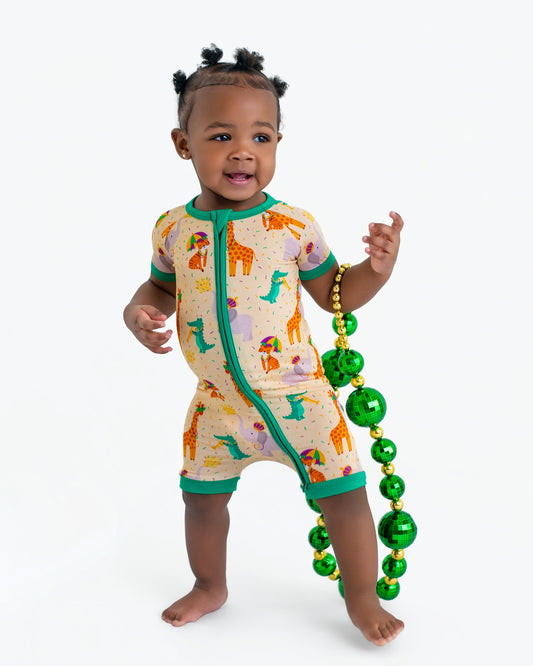 Zoo Mardi Gras Shortie