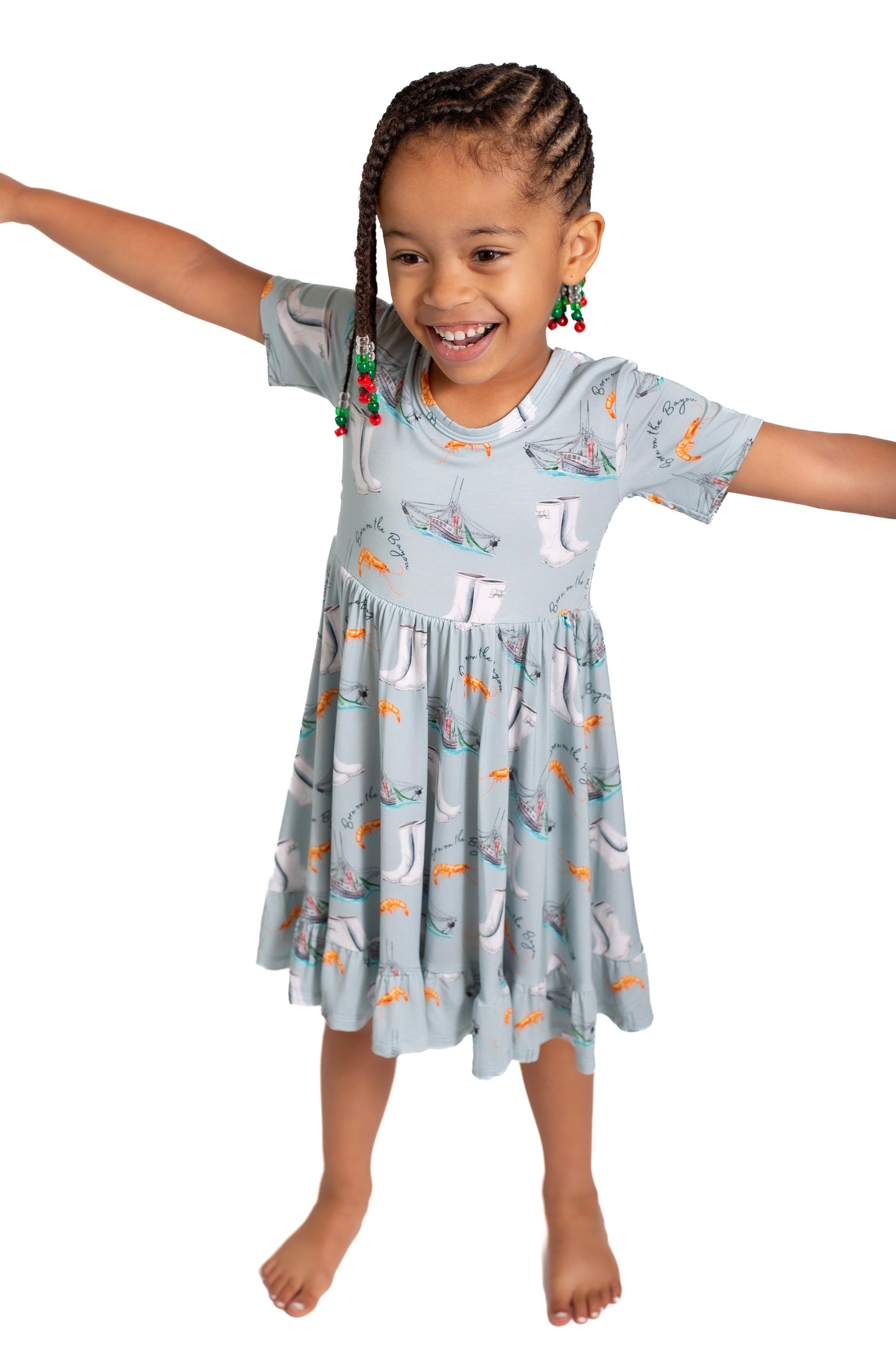 Born on the Bayou Twirl Dress