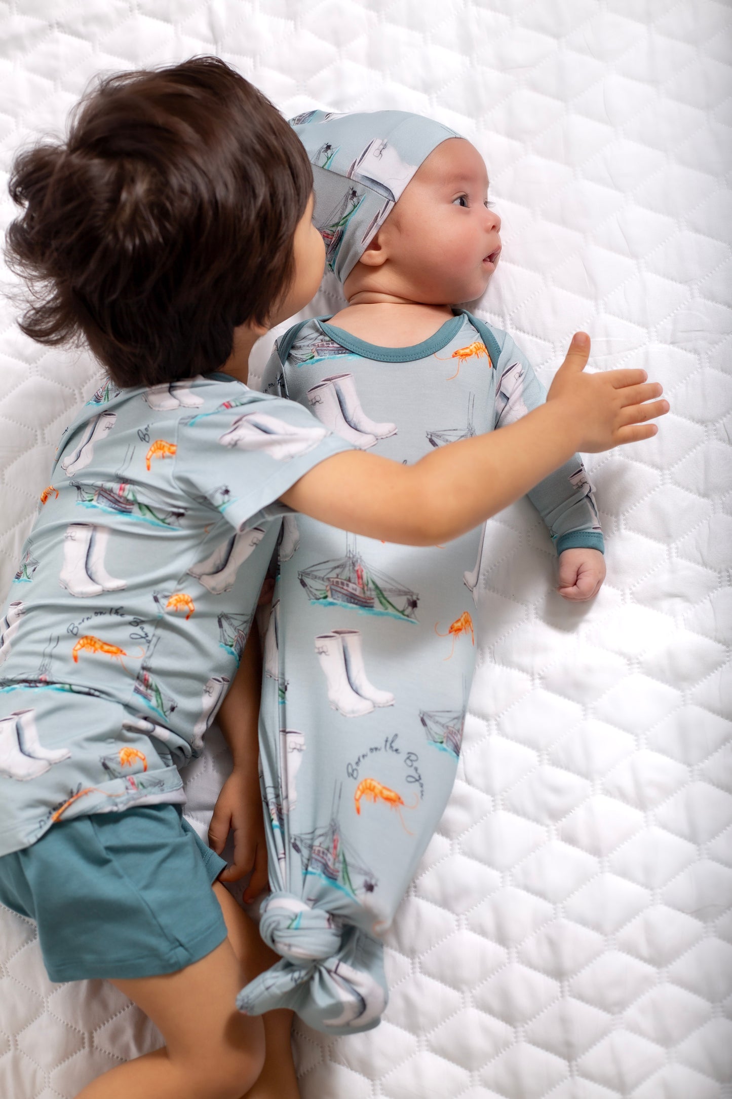 Born on the Bayou Pocket Shirt & Shorts