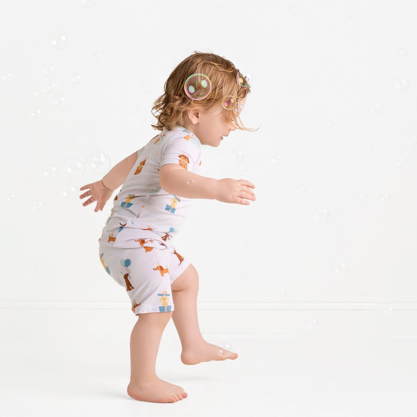 Pawty Pals Bamboo Two-Piece Short Set