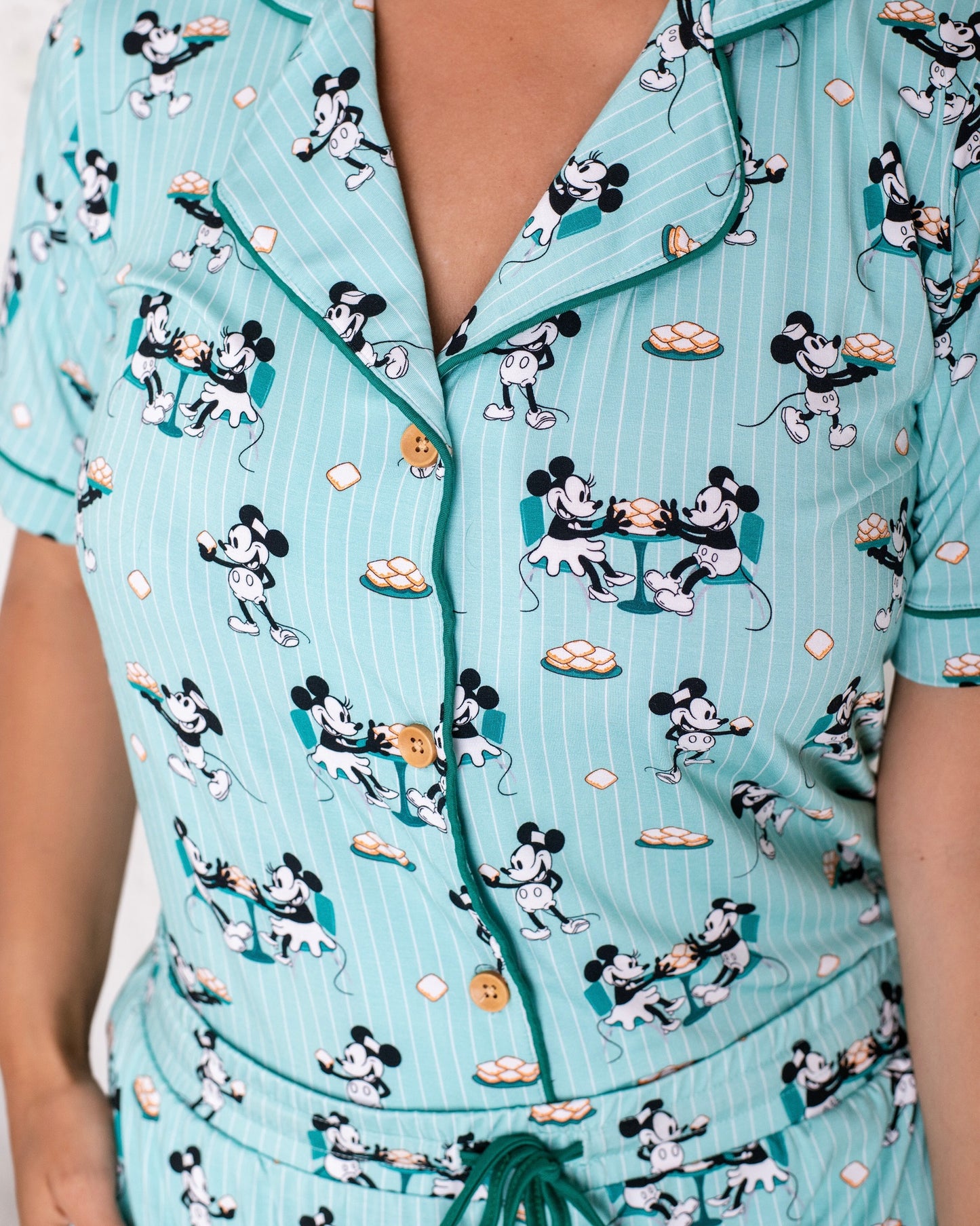 Powdered Sugar Pals Women's Short-Sleeve Shirt and Pants Set