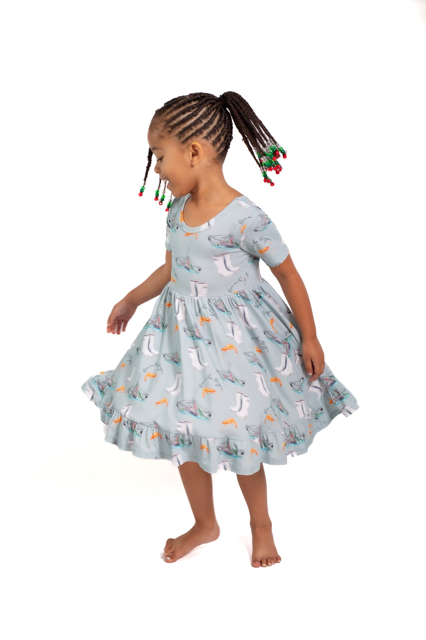 Born on the Bayou Twirl Dress