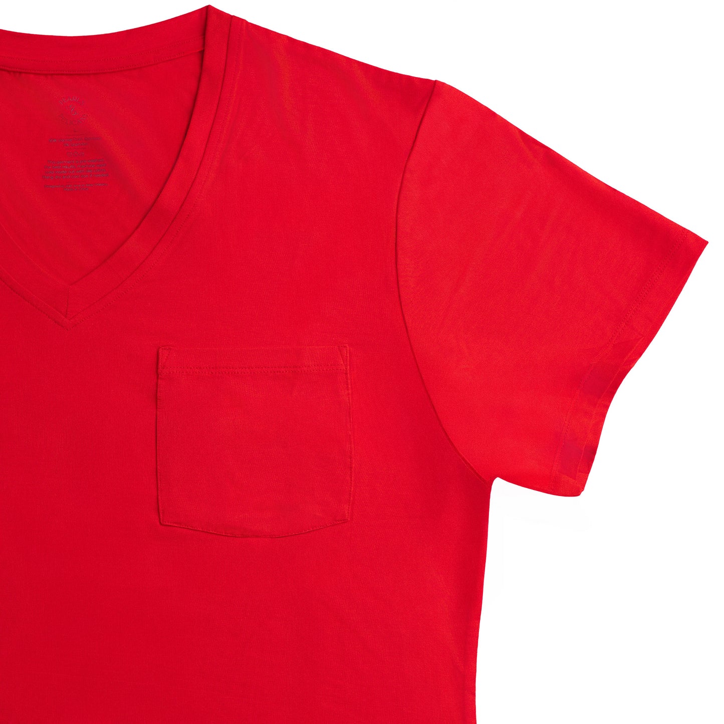 Women’s Red Pocket Tee