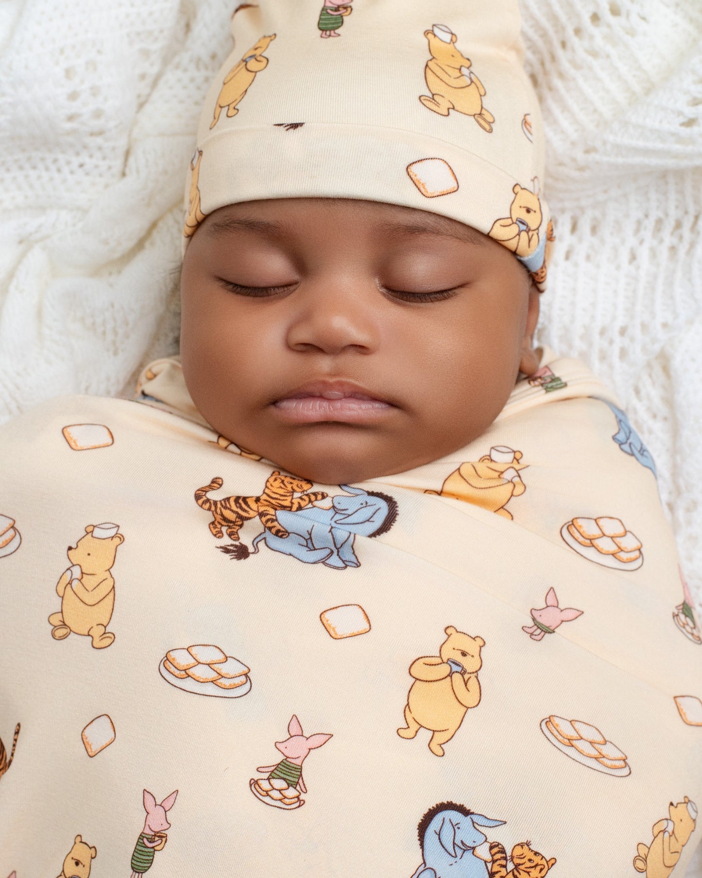 Pooh's Beignet Adventure Swaddle