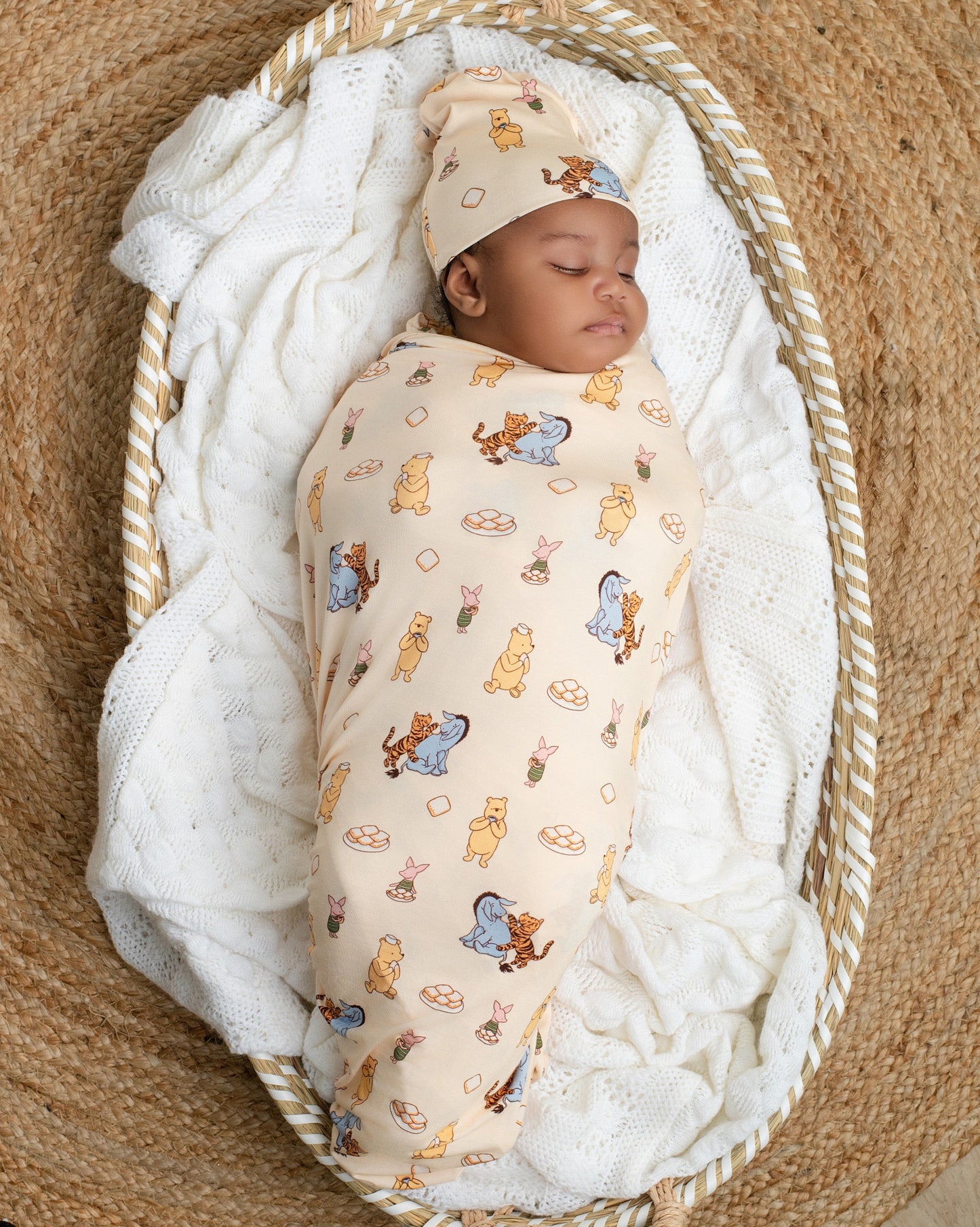 Pooh's Beignet Adventure Swaddle
