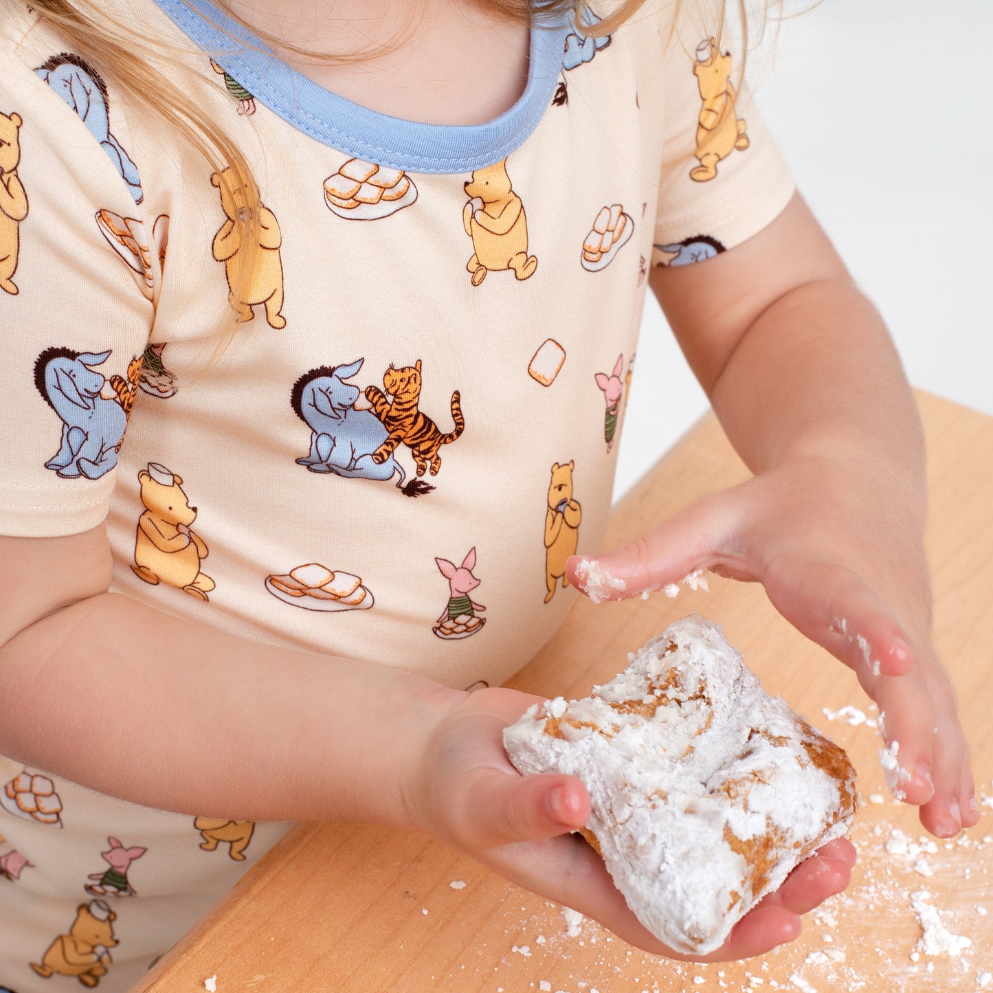 Pooh's Beignet Adventure Bamboo Two-Piece Short Set