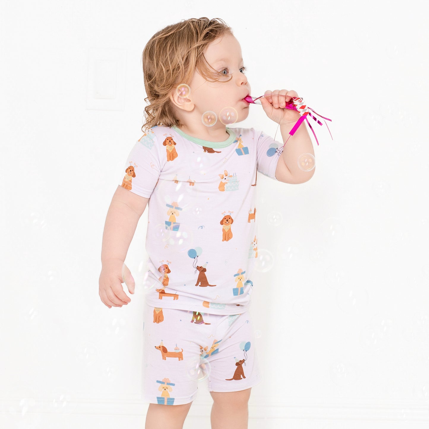Pawty Pals Bamboo Two-Piece Short Set