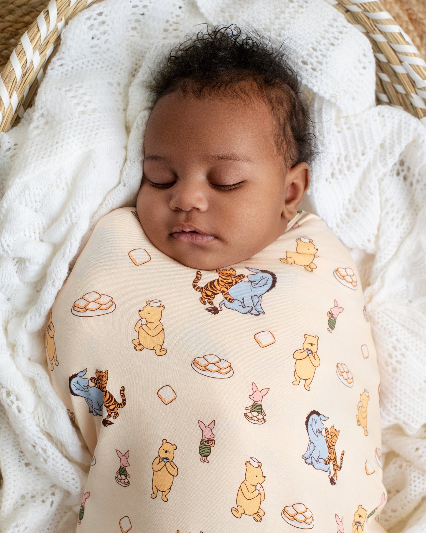 Pooh's Beignet Adventure Swaddle