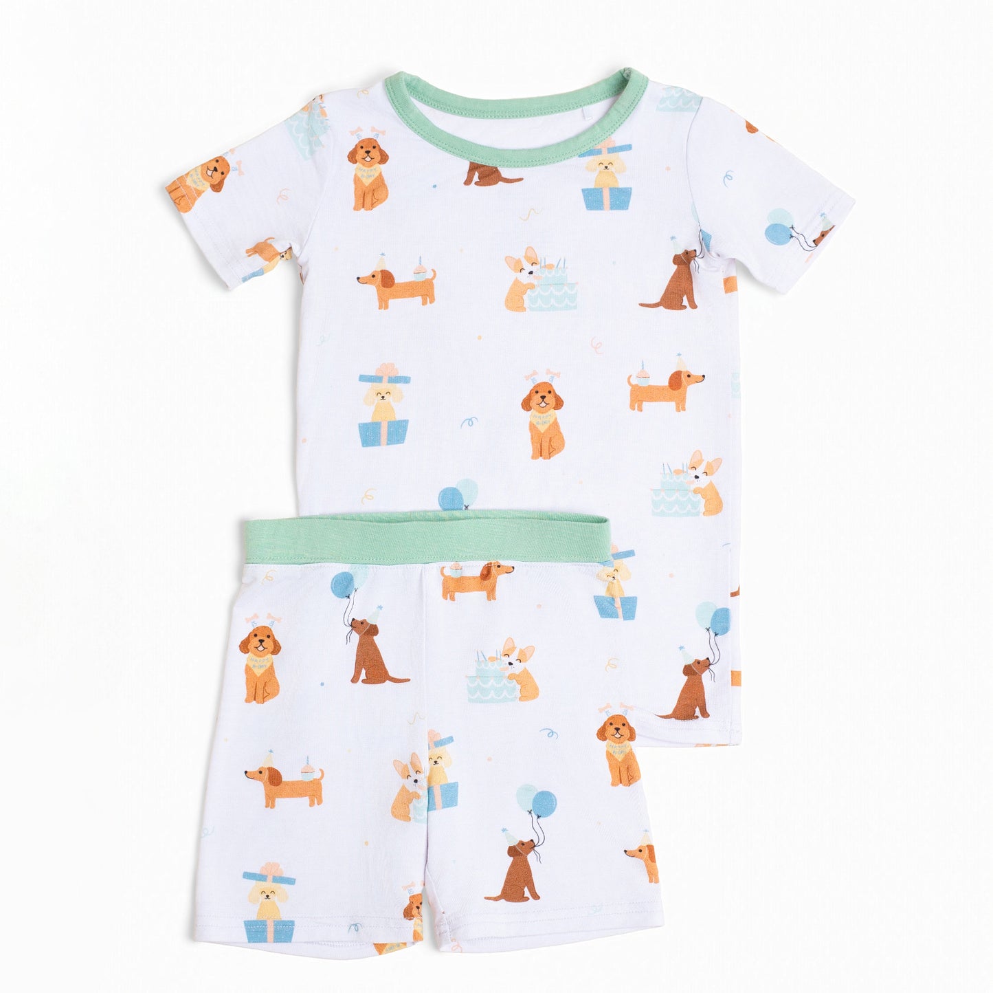 Pawty Pals Bamboo Two-Piece Short Set