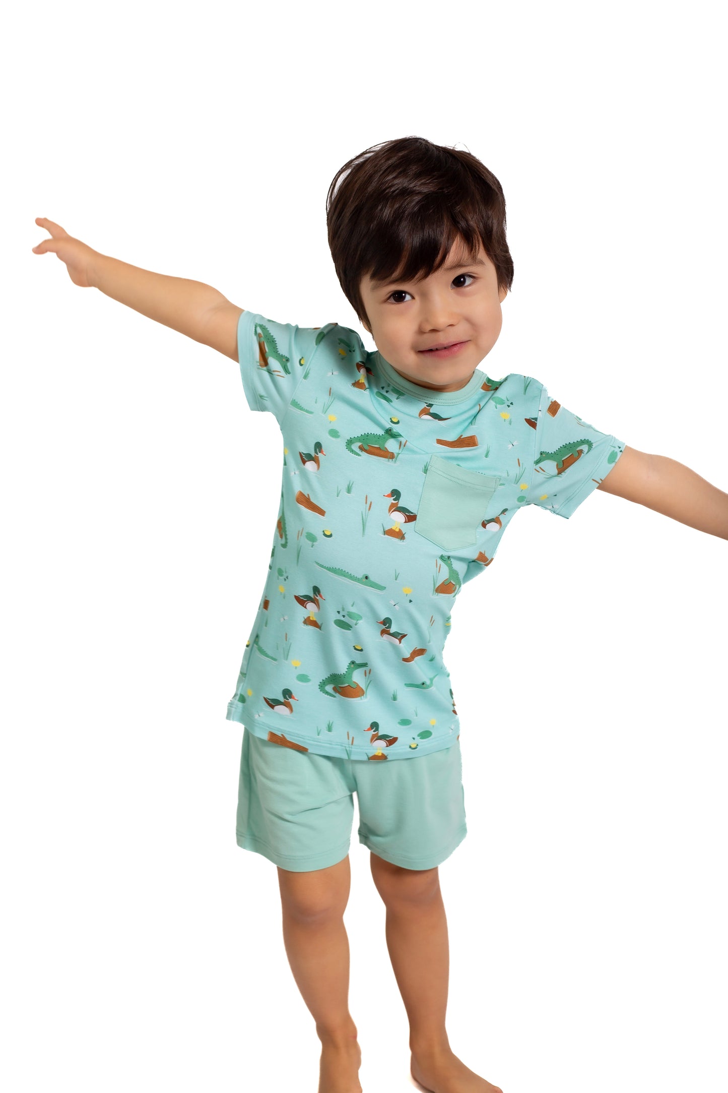 Bayou Buddies Pocket Shirt & Shorts