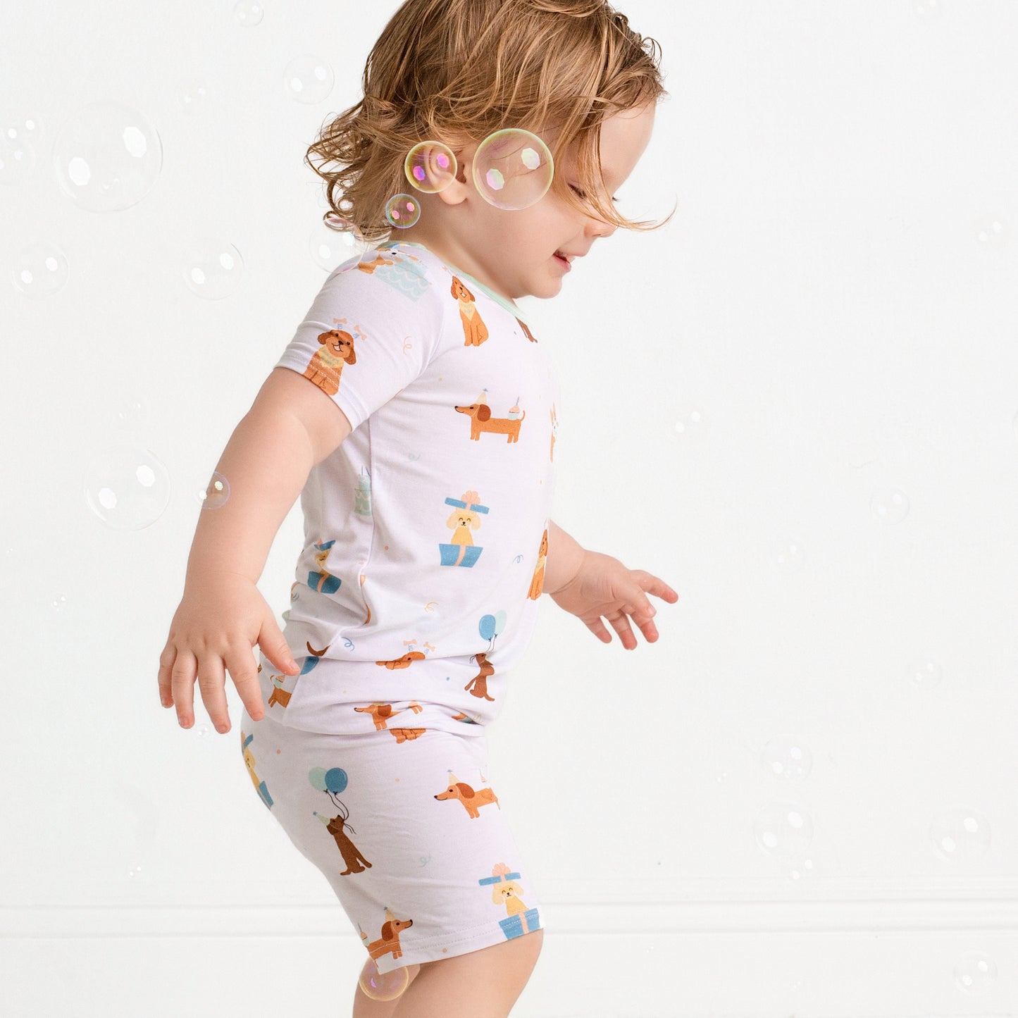 Pawty Pals Bamboo Two-Piece Short Set