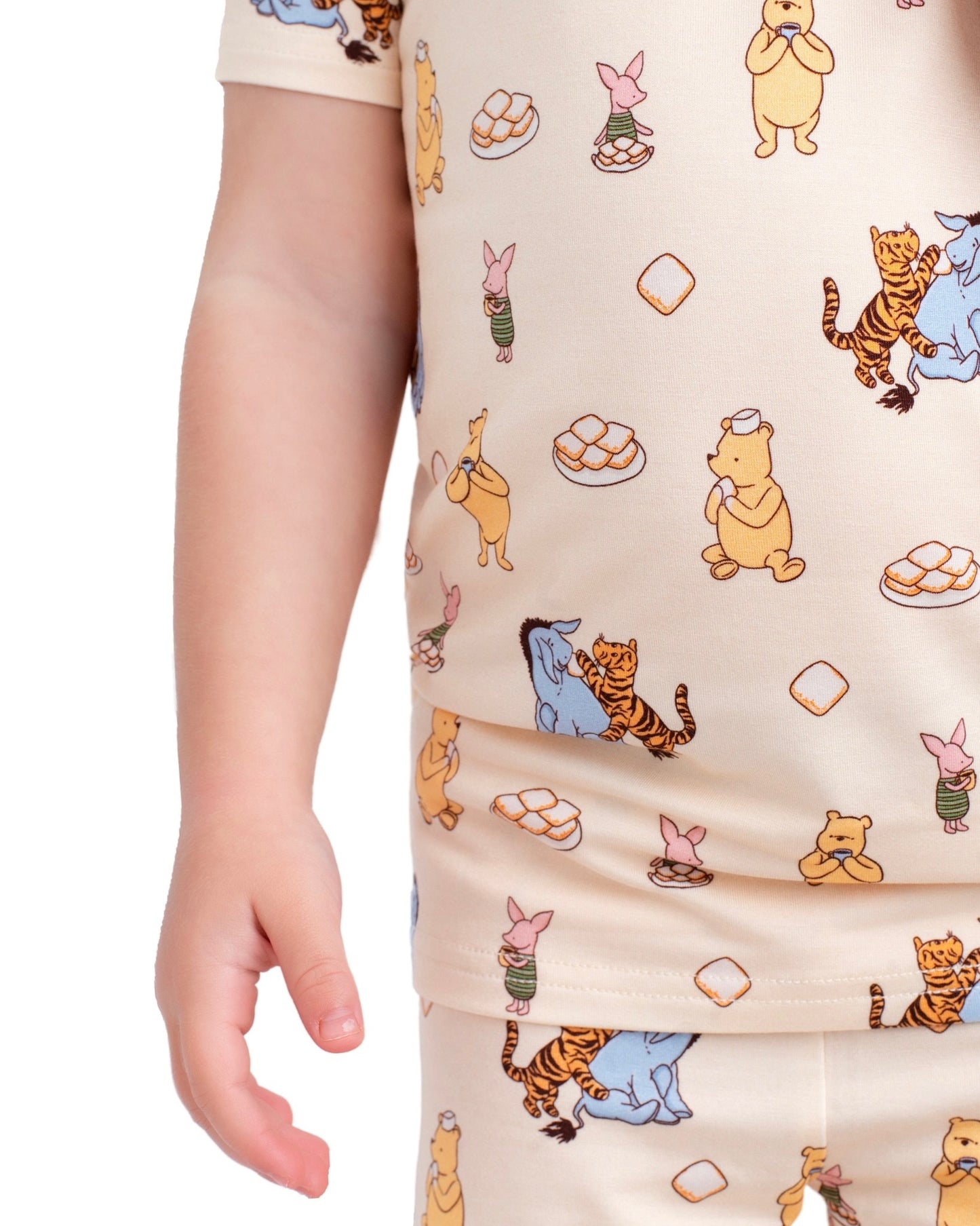 Pooh's Beignet Adventure Bamboo Two-Piece Short Set