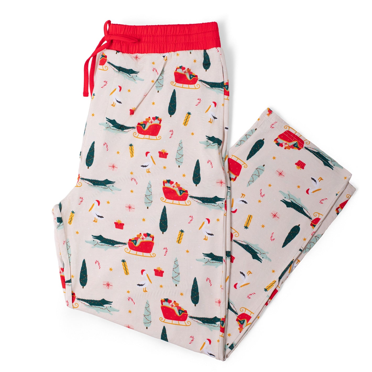 Cajun Christmas Men's Pajama Pants