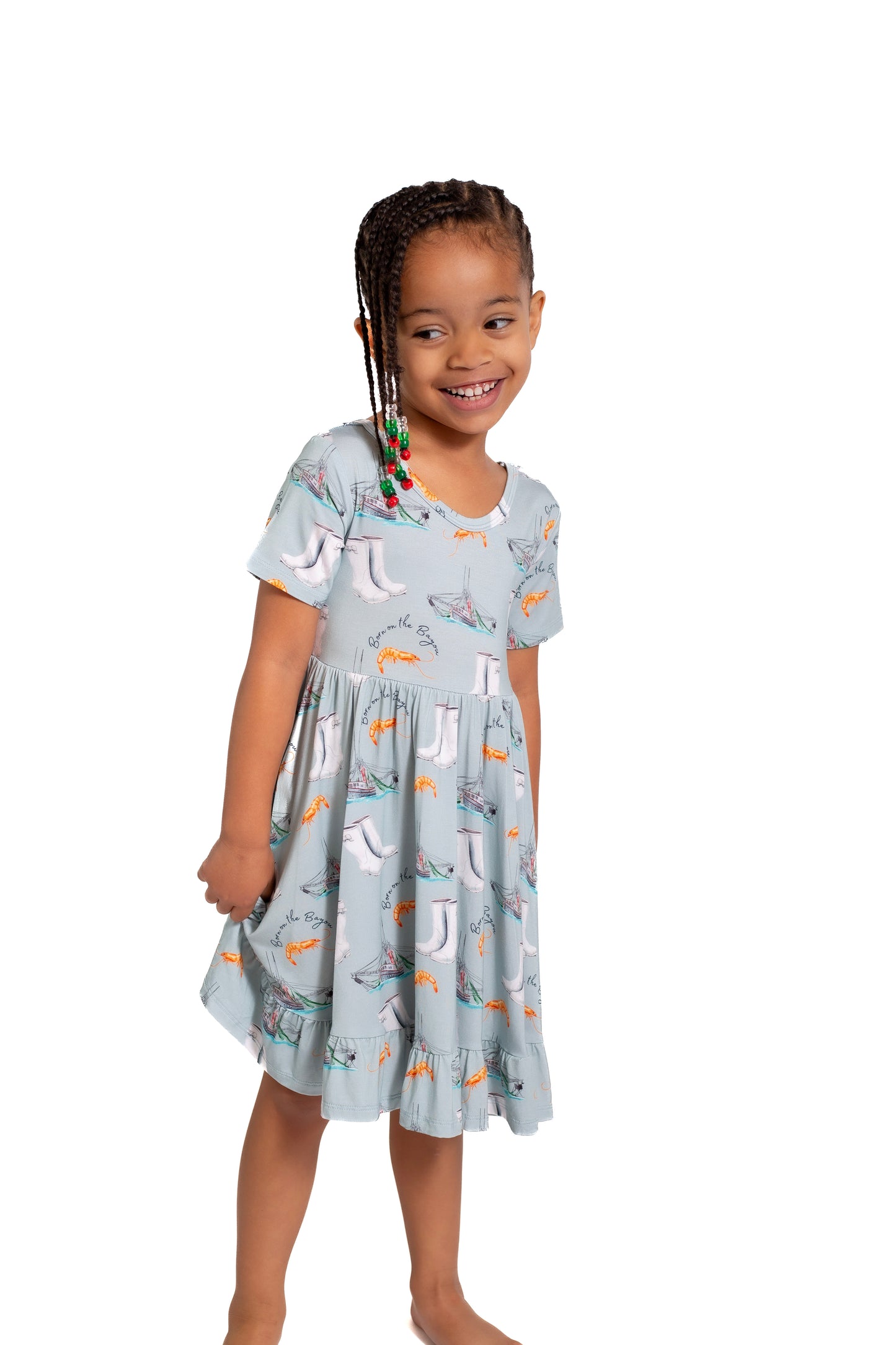 Born on the Bayou Twirl Dress