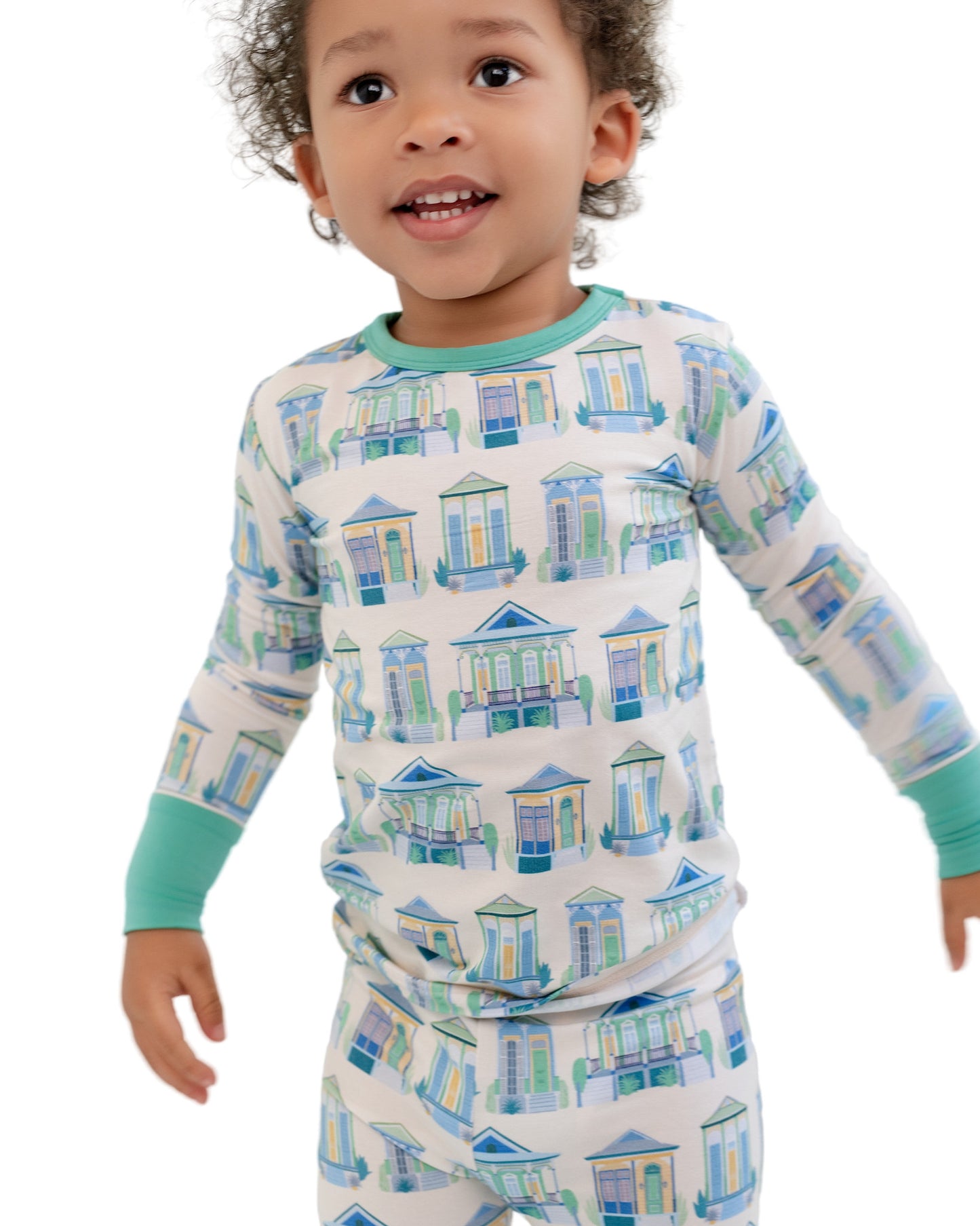 Home Sweet Nola Green Two-Piece Long Set