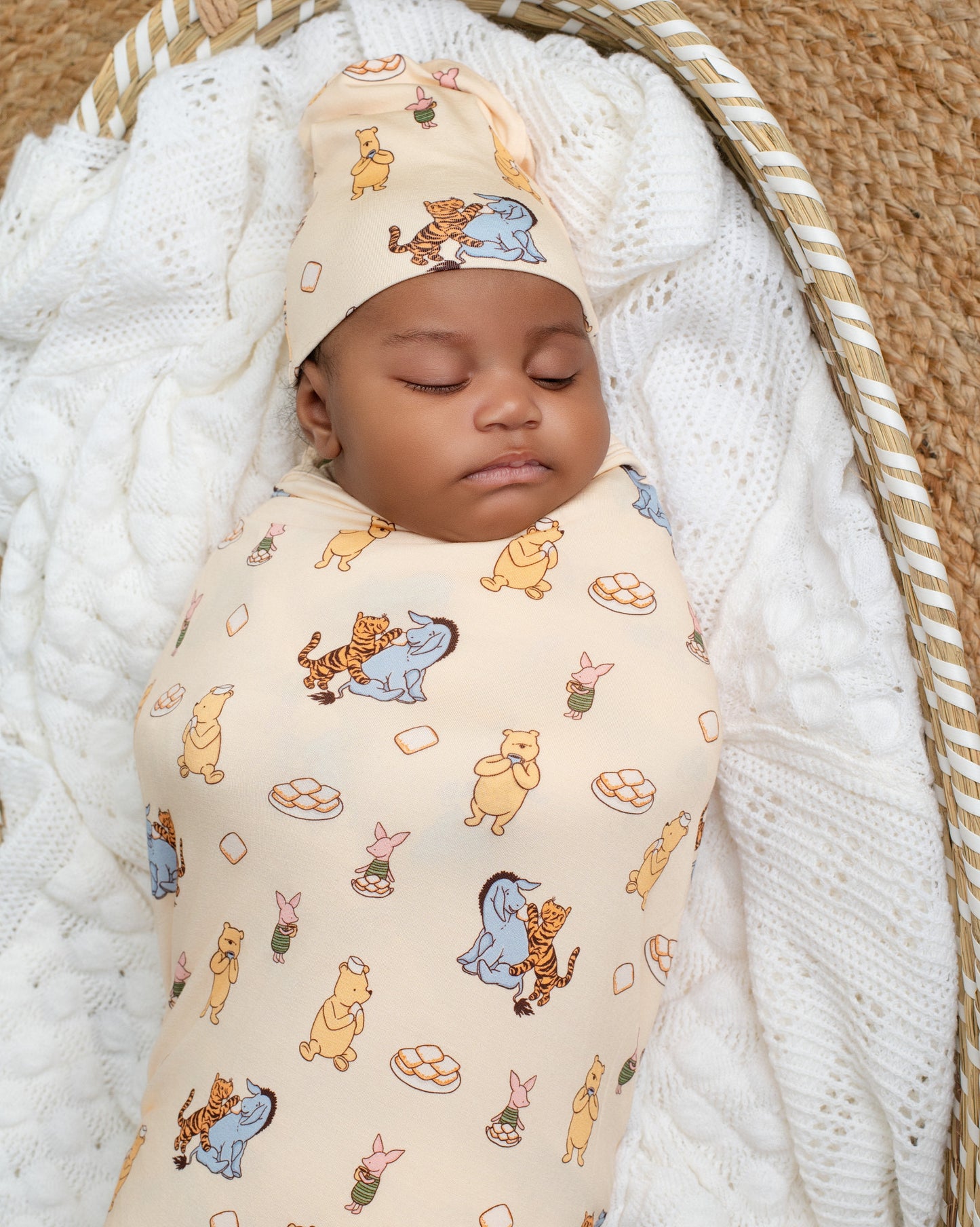 Pooh's Beignet Adventure Swaddle