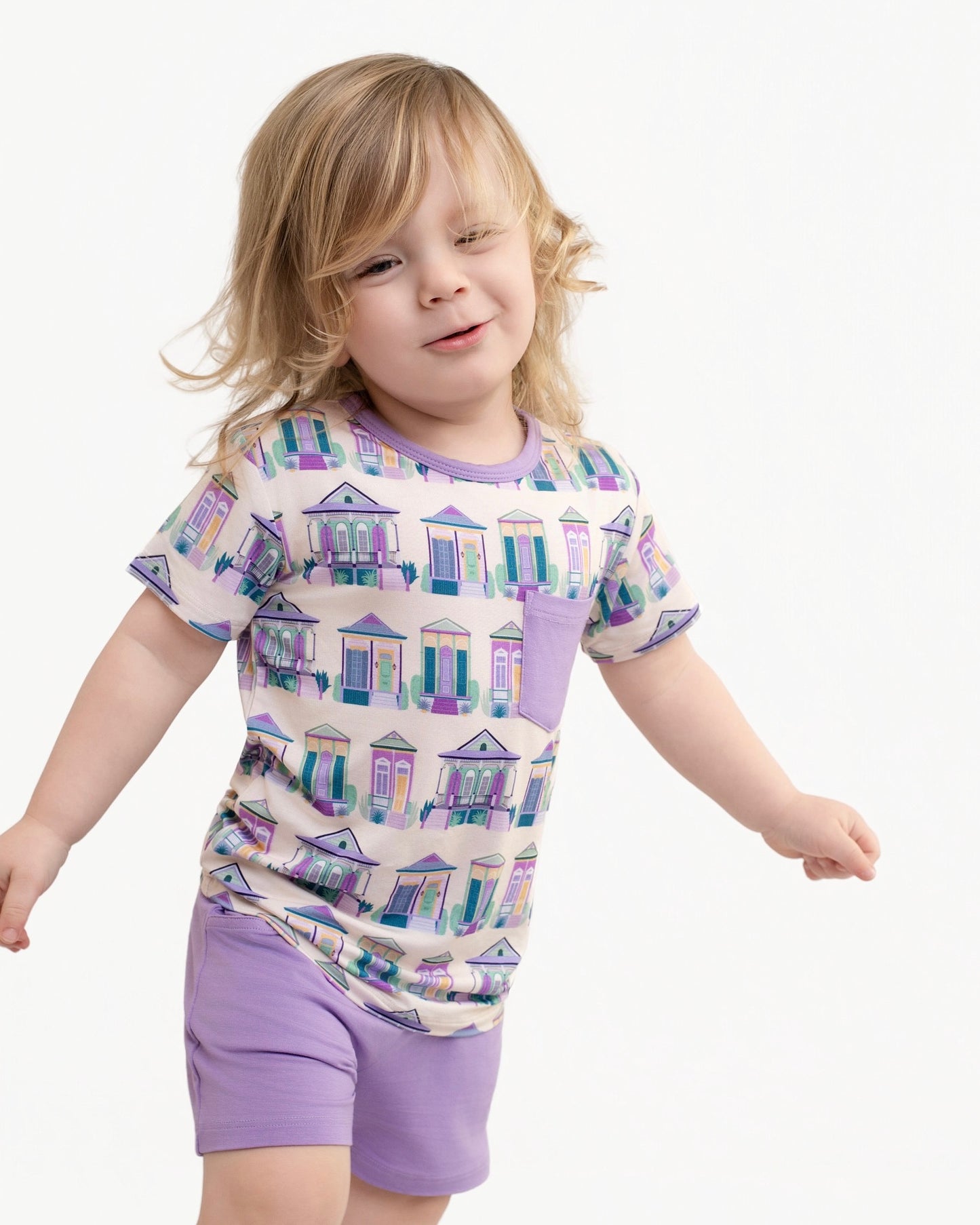 Home Sweet Nola Pocket Shirt & Shorts