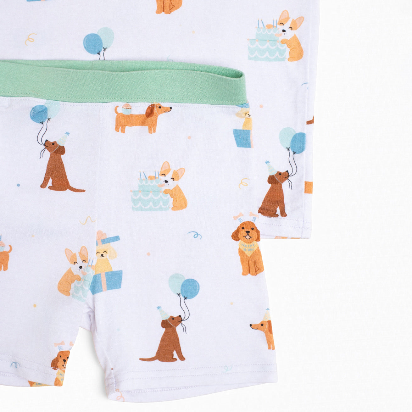 Pawty Pals Bamboo Two-Piece Short Set