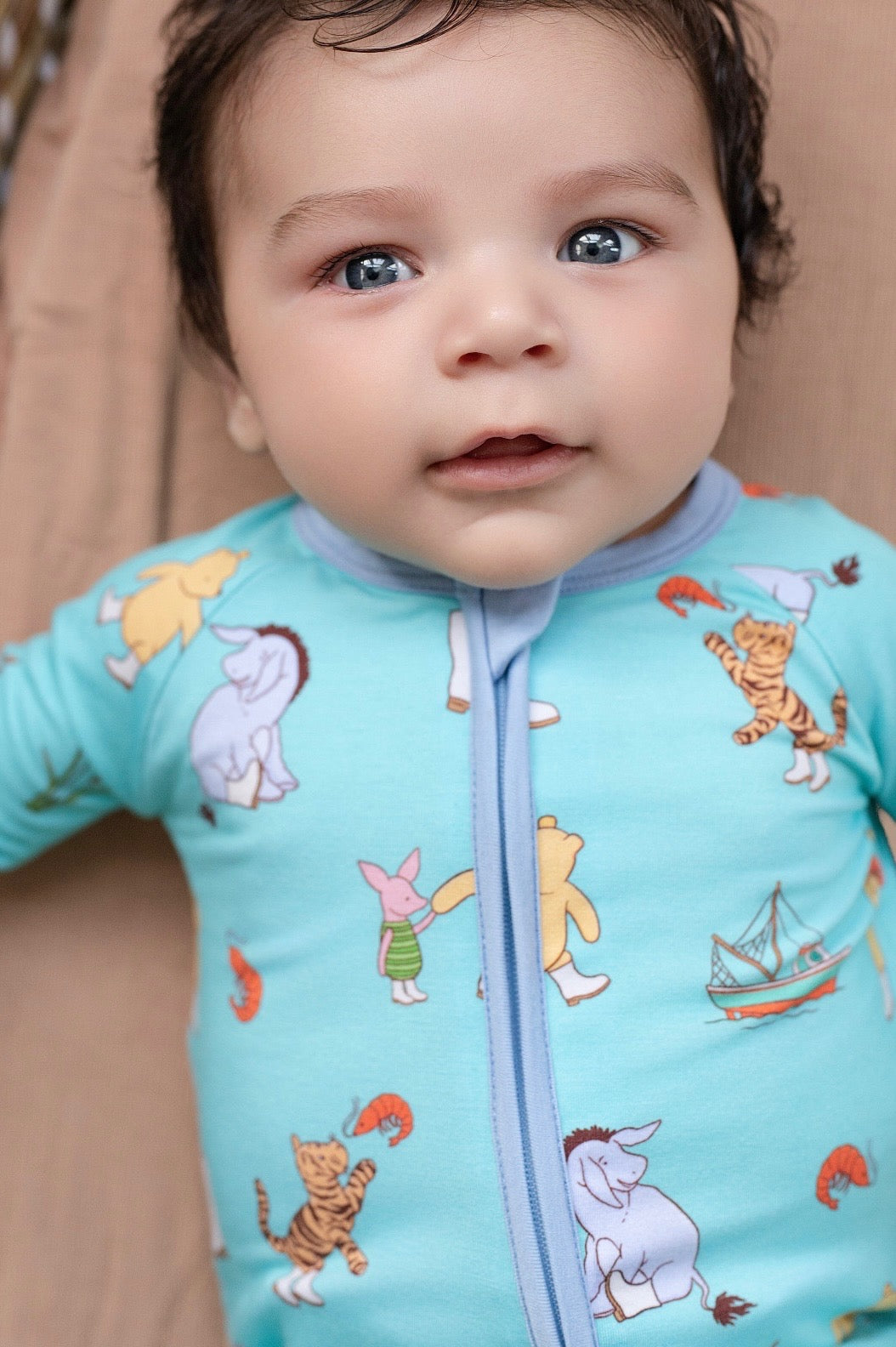Pooh on the Bayou Zip-Up